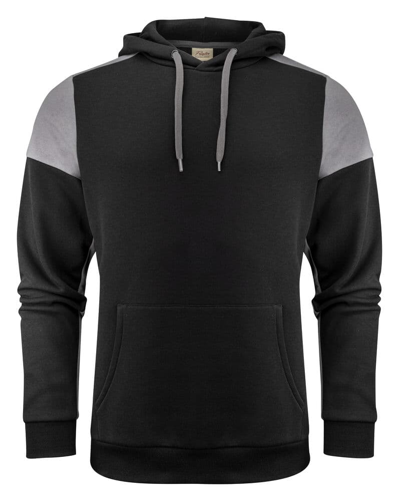 Prime Sweat-shirt à Capuche Unisex coloris Noir / Gris Acier
