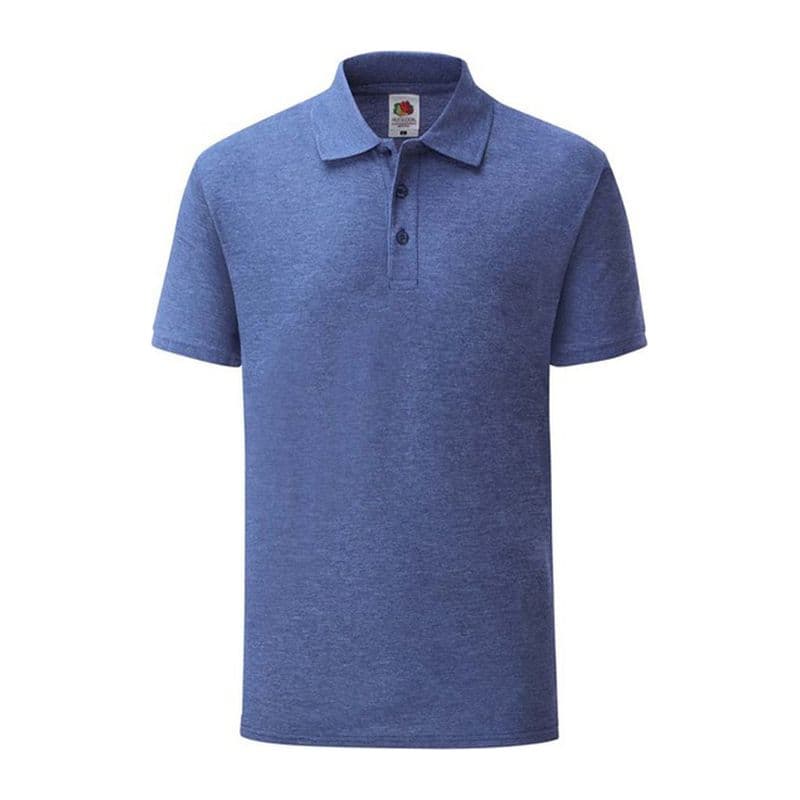 65/35 POLO coloris Bleu roi chiné