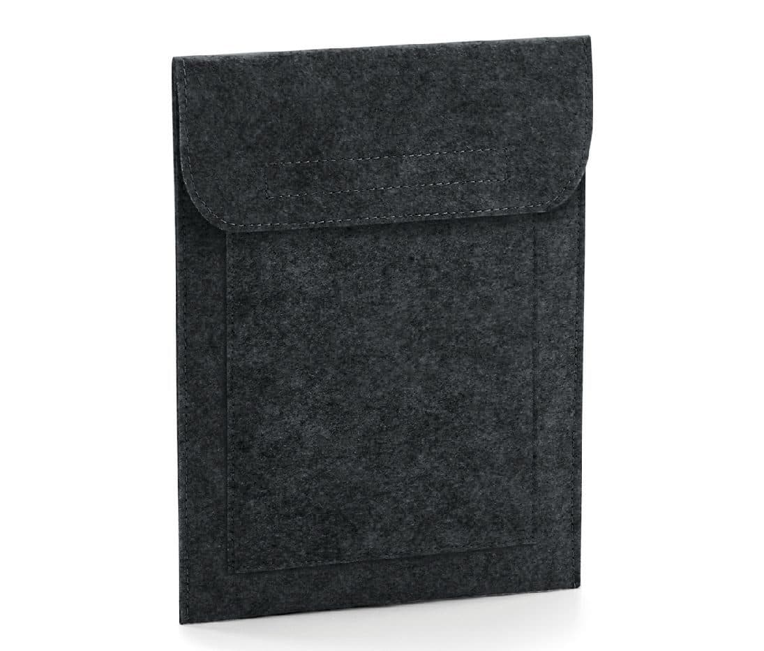 FELT IPAD SLIP coloris Gris charbon chiné