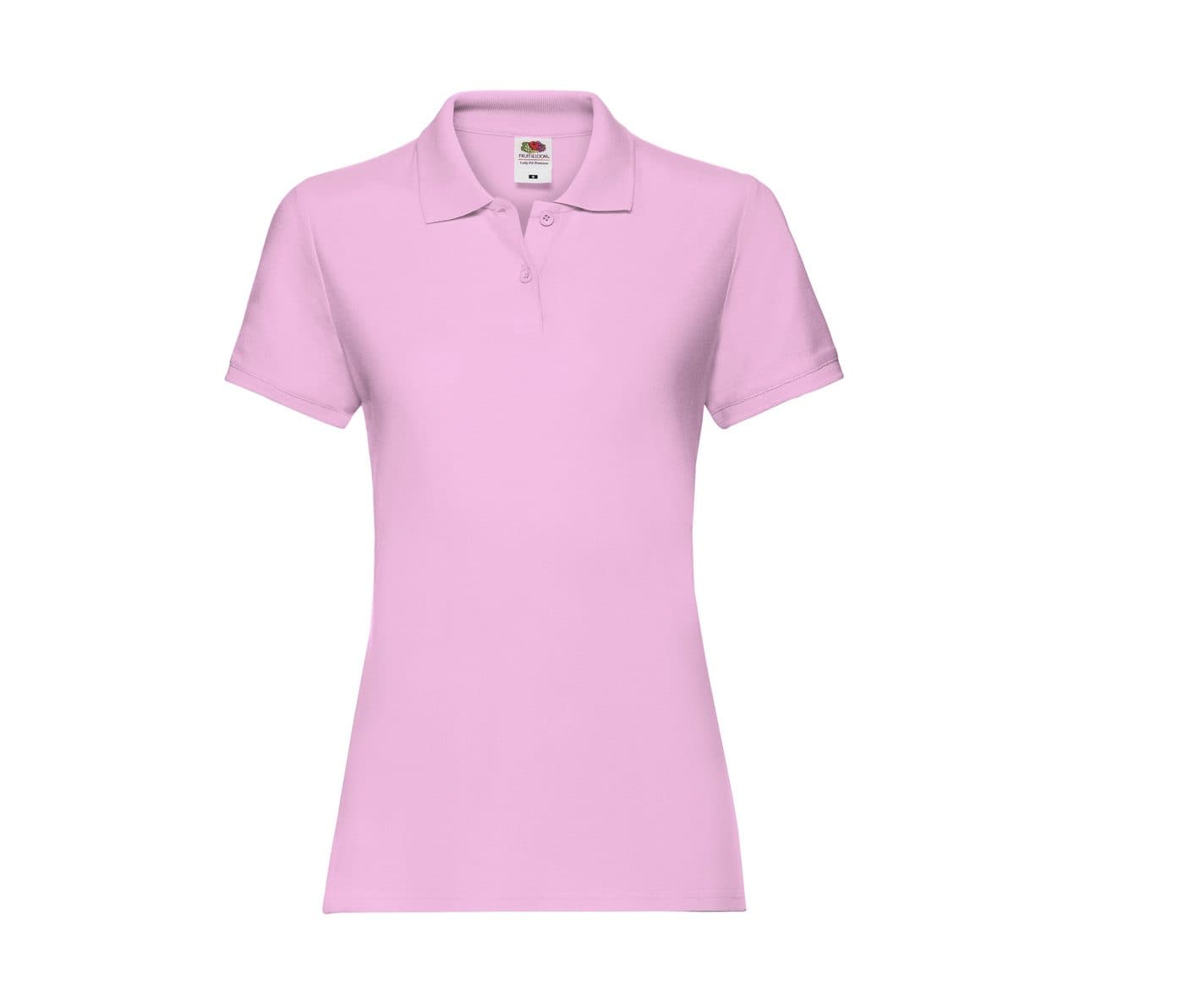 LADIES PREMIUM POLO coloris Rose clair