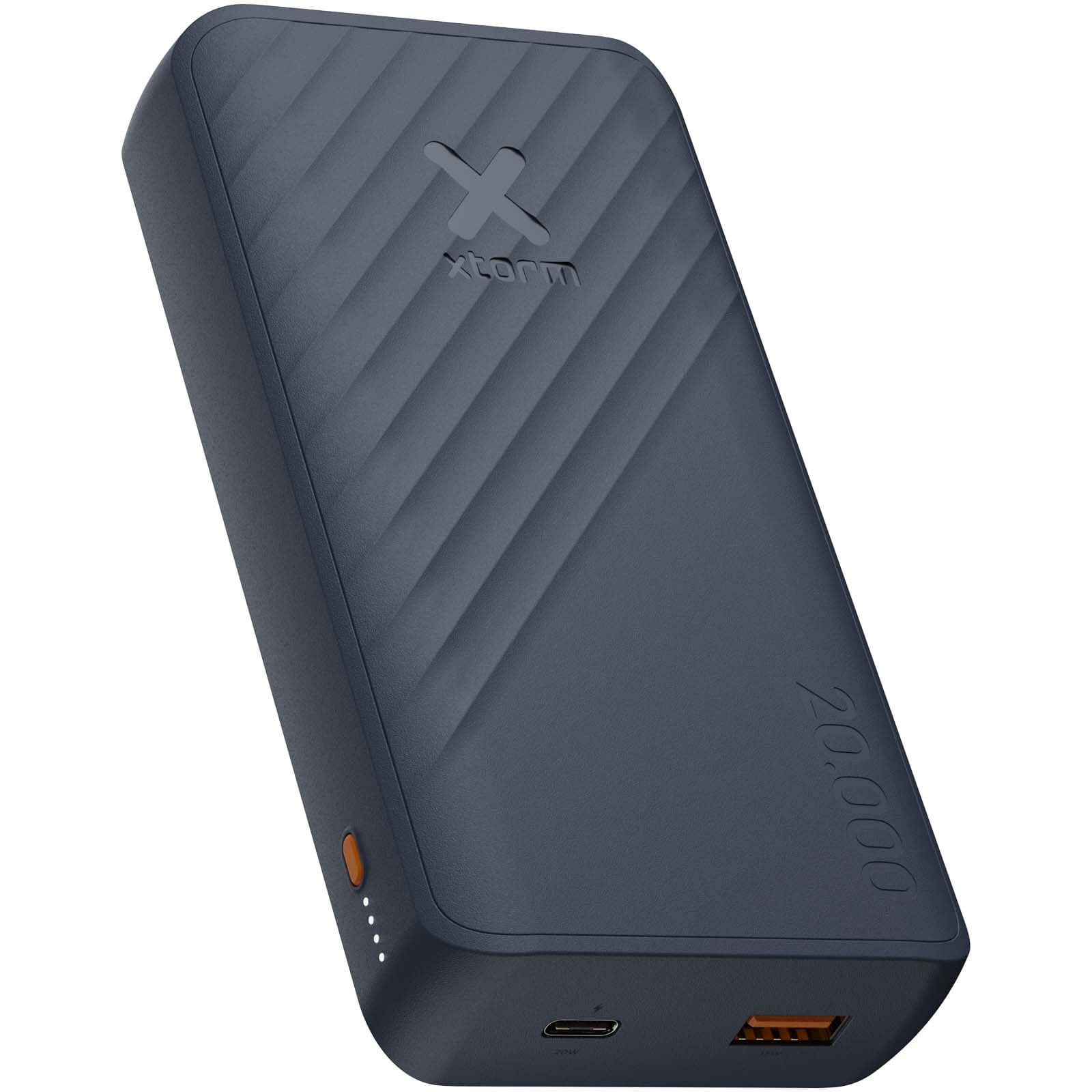 Batterie externe Xtorm Go2 20 W, 20 000 mAh, à recharge rapide coloris Bleu minéral