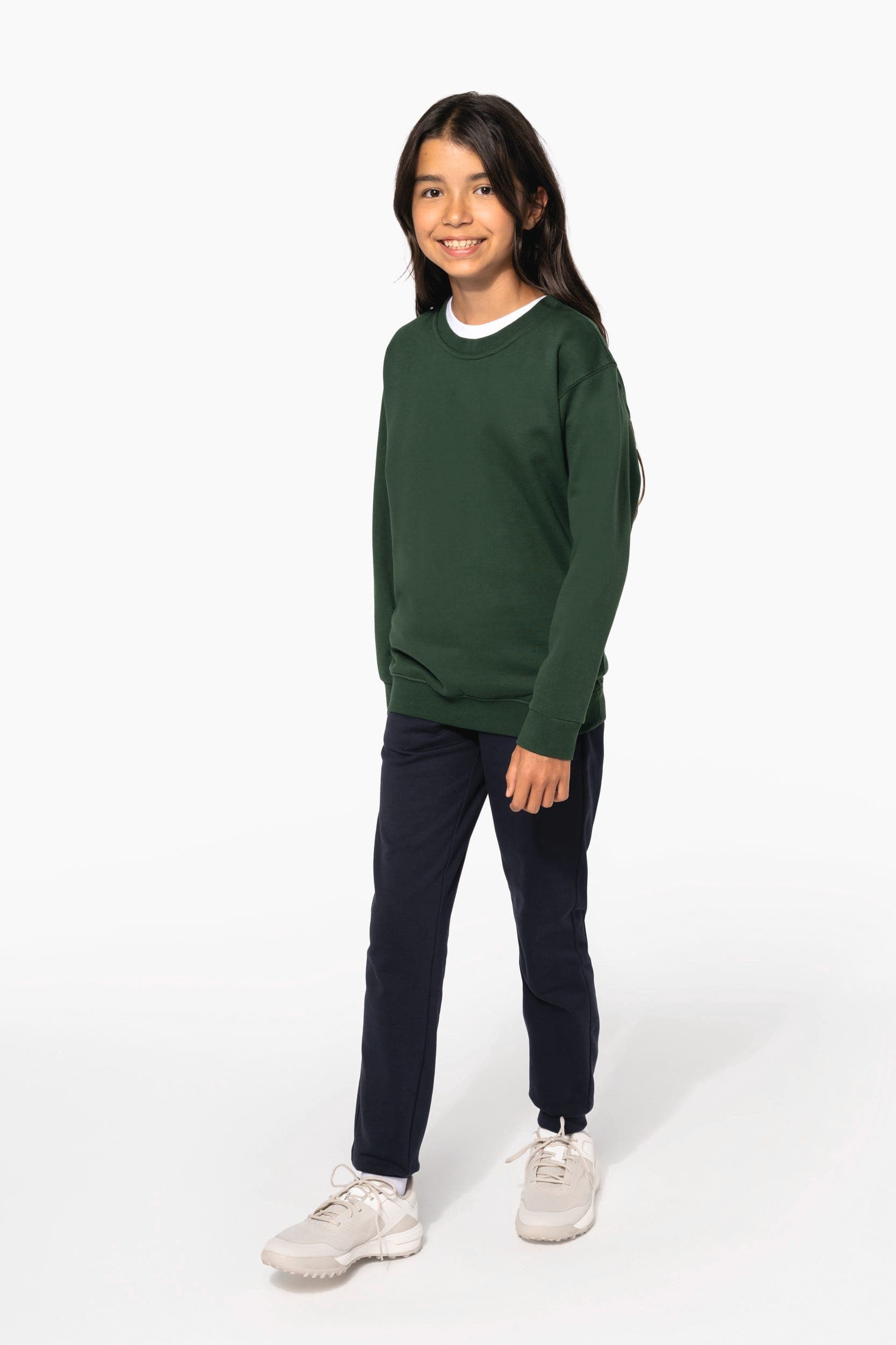 Sweat-shirt col rond enfant en situation