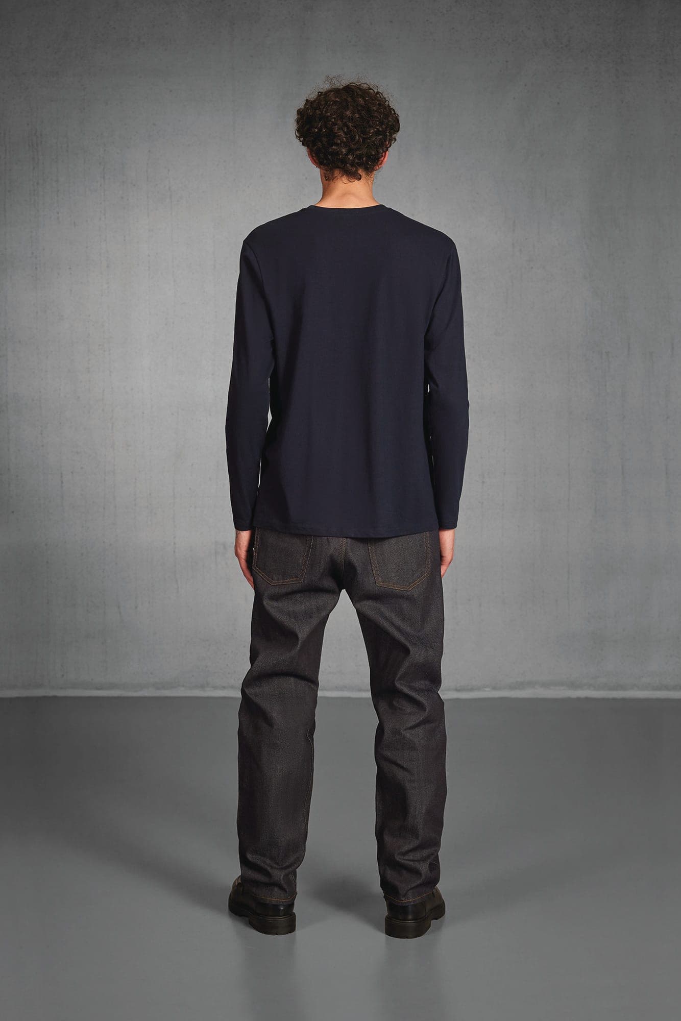 T-shirt homme manches longues #E190 en situation