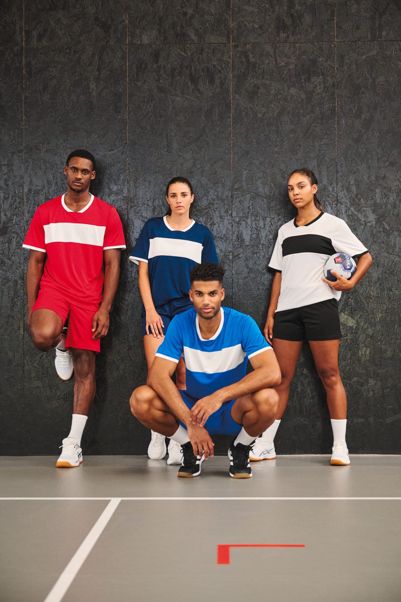 Maillot multisport manches courtes unisexe en situation