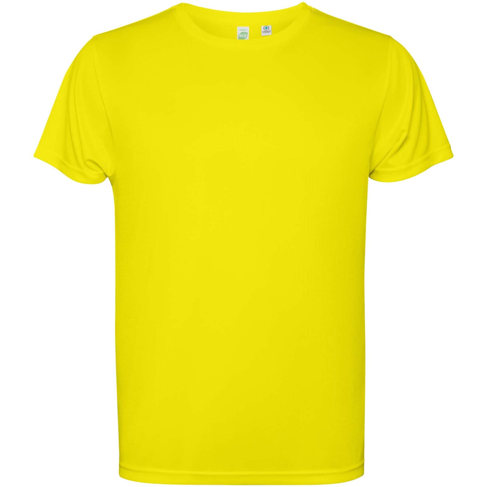 T-shirt de 125 g/m² Estoril à manches courtes pour enfant coloris Jaune fluo