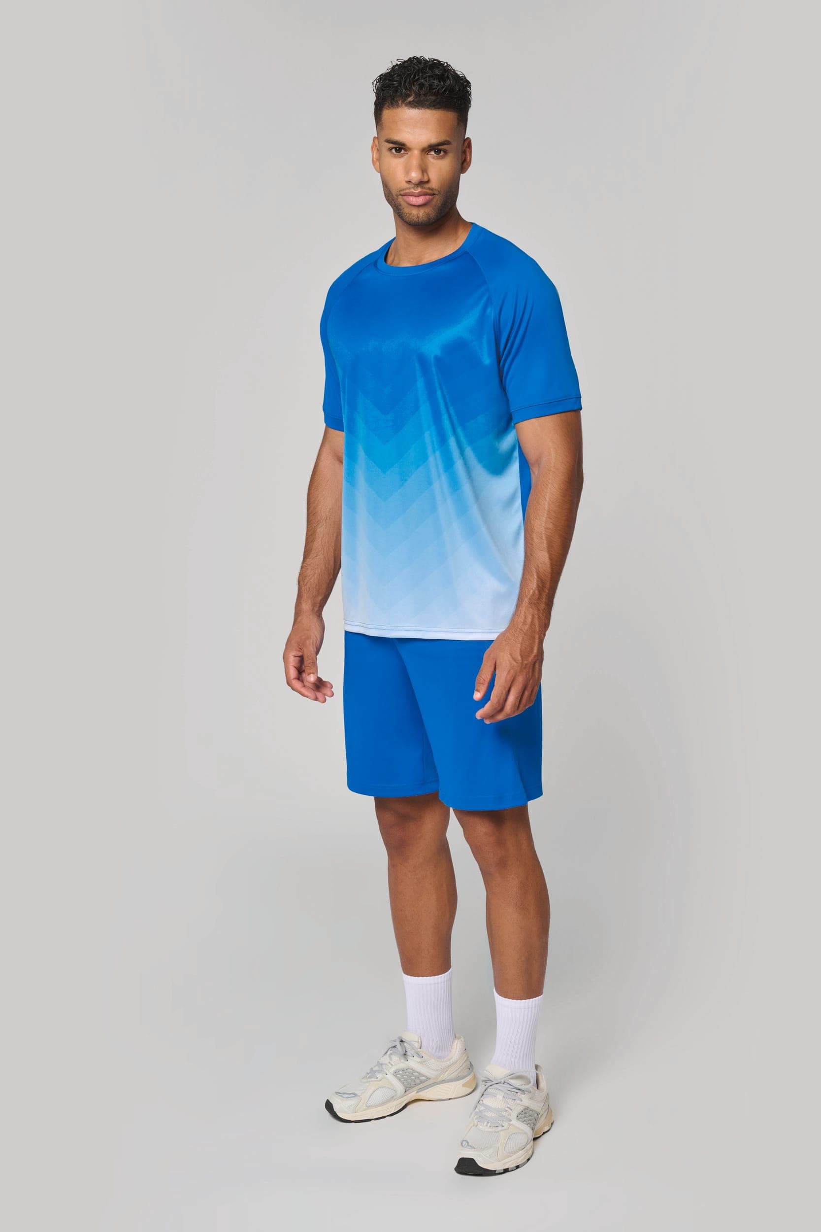 Maillot multisport polyester sublimé unisexe en situation