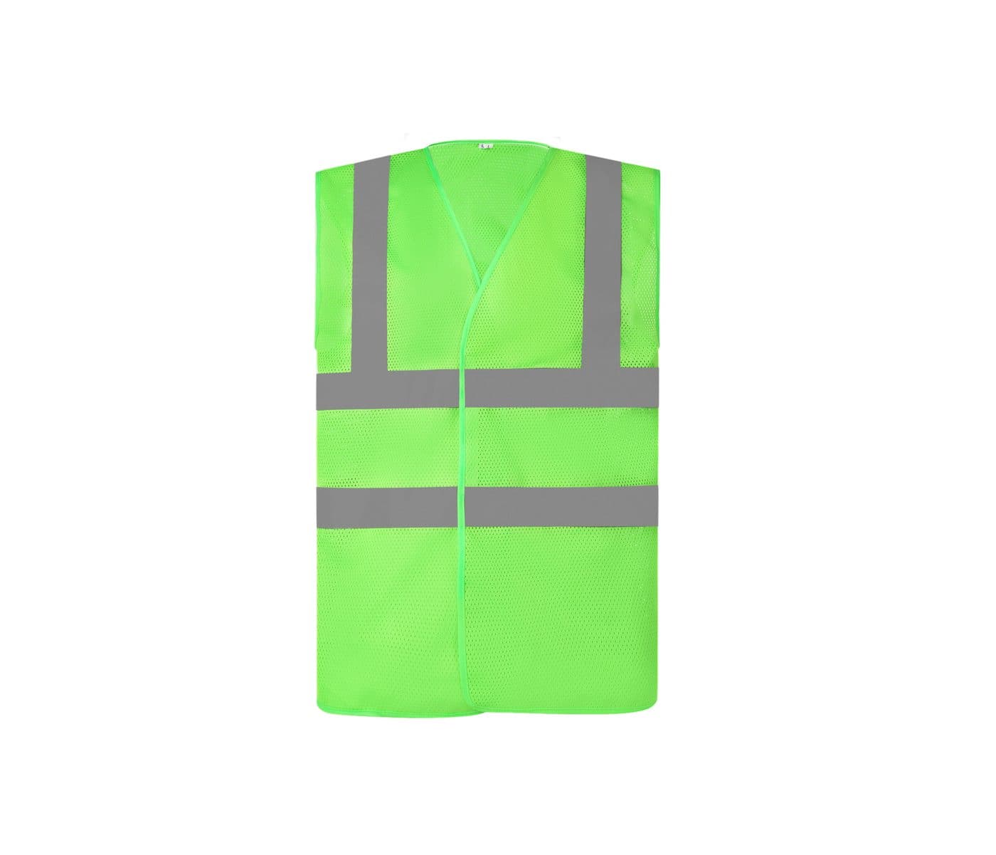 TOP COOL OPEN MESH 2 BAND AND BRACES WAISTCOAT coloris Vert citron
