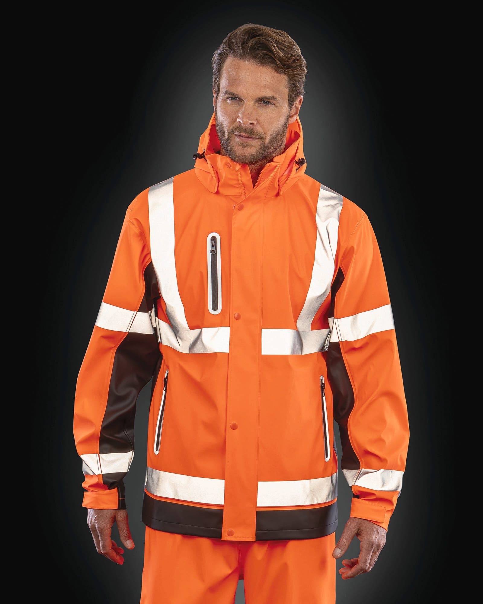 Veste Prism PU Safe & Dry en situation