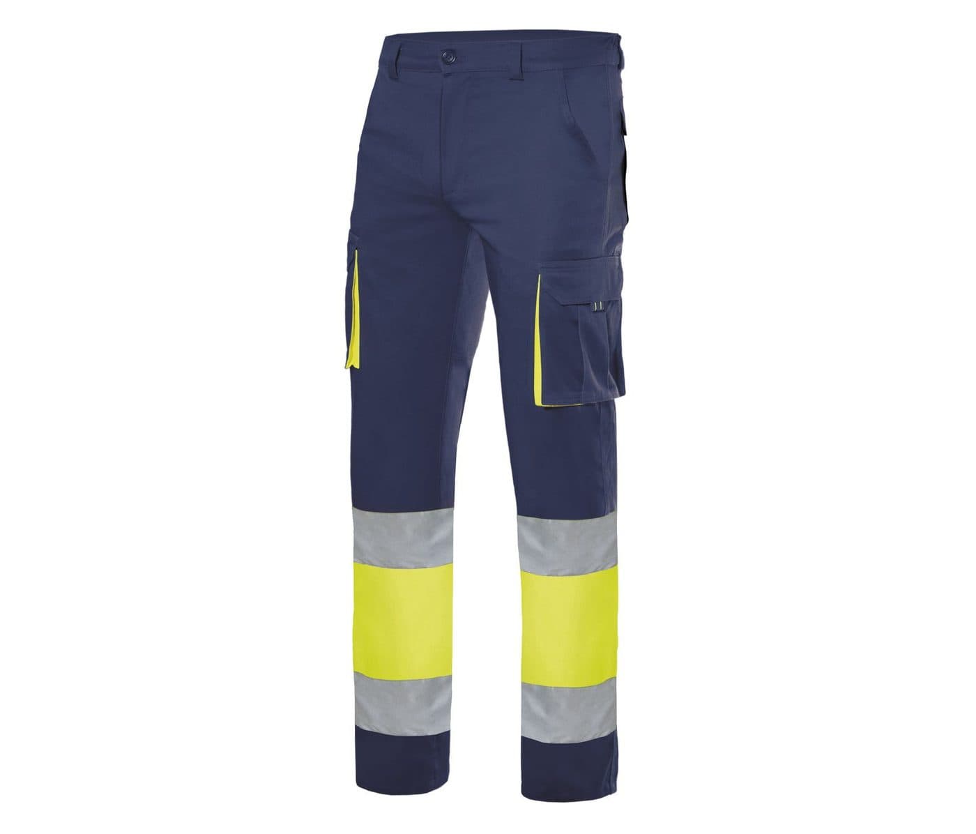PANTALON MULTIPOCHES BICOLORE HAUTE VISIBILITÉ