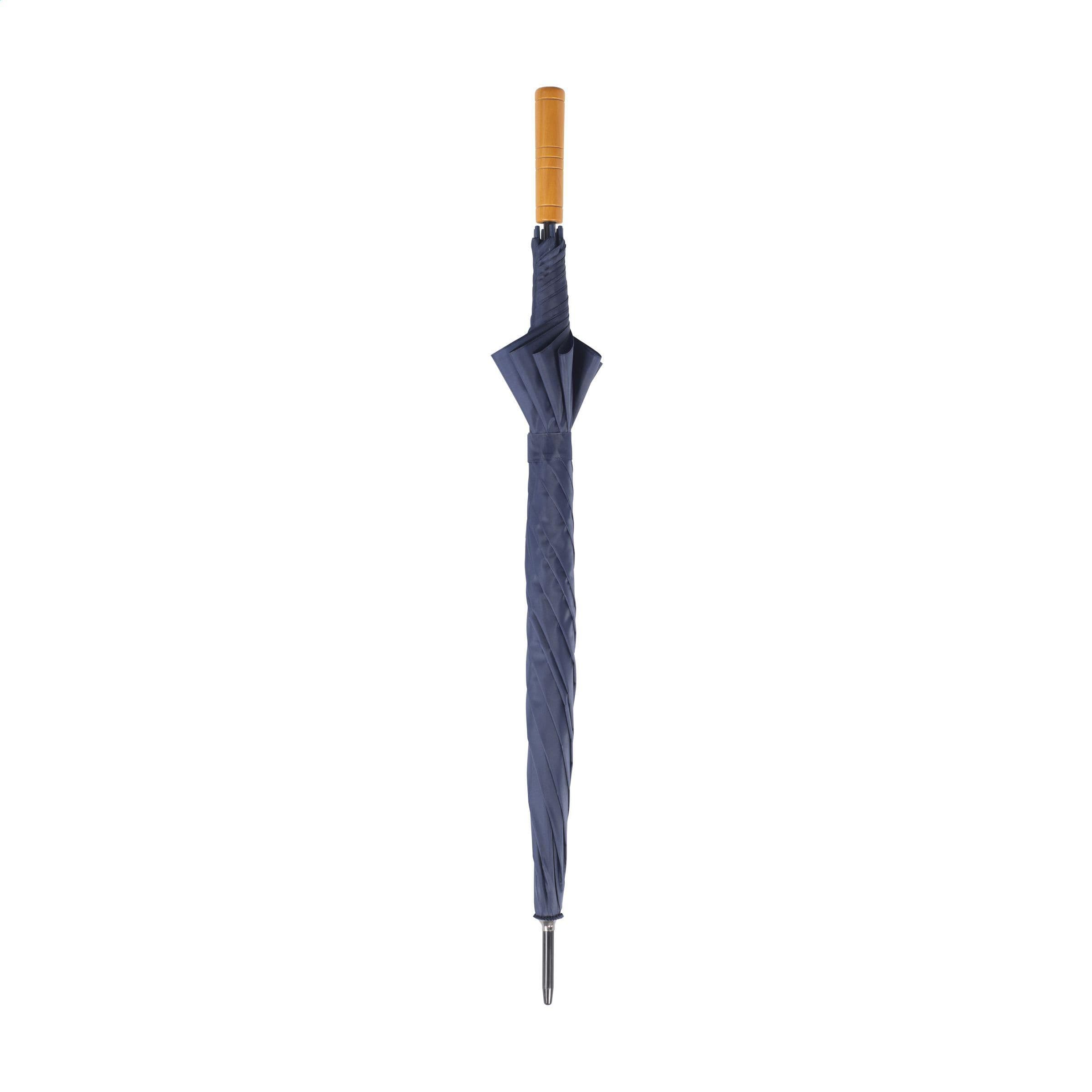 Parapluie BlueStorm RCS RPET 30 pouces en situation