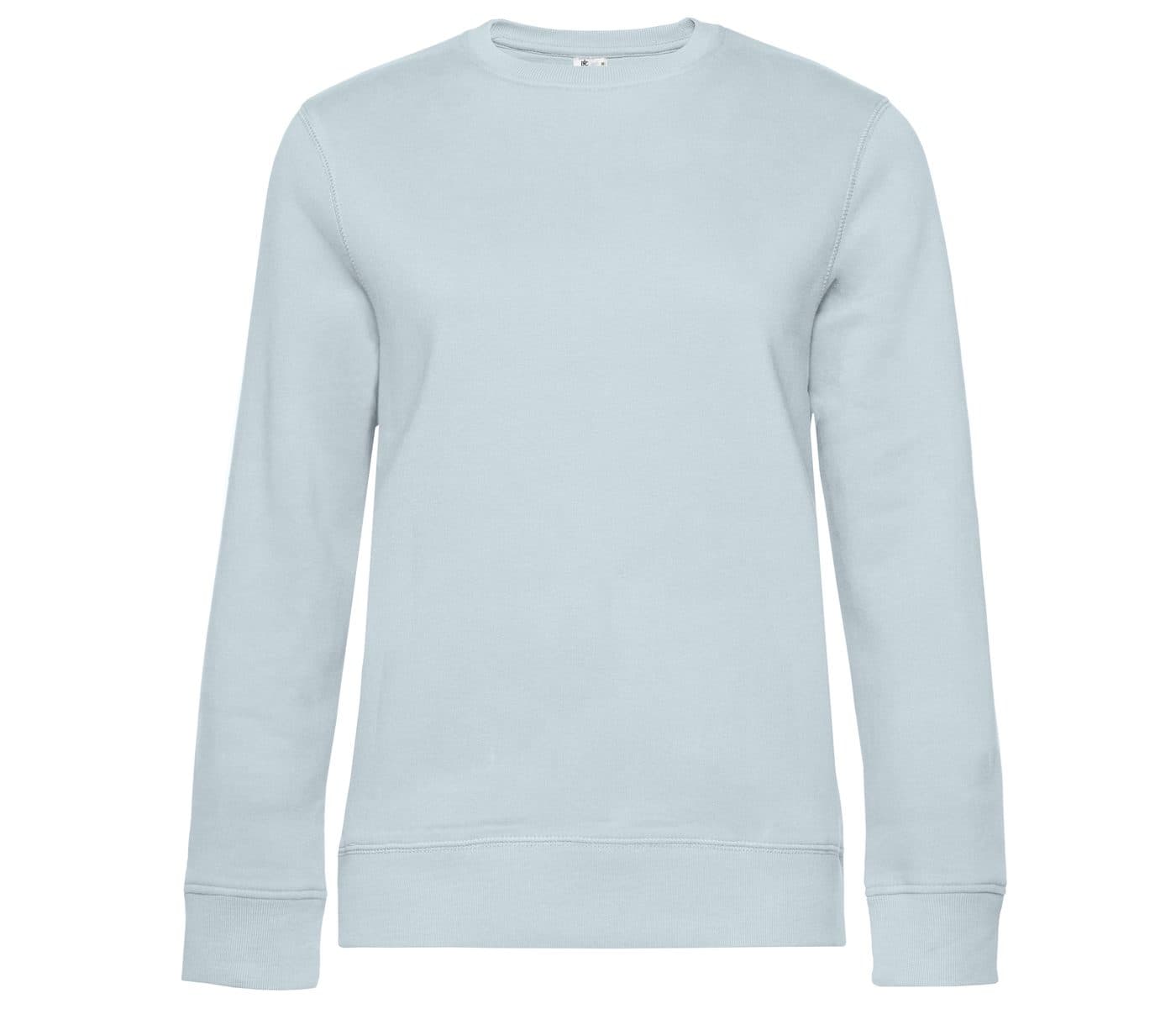 B&C QUEEN CREW NECK coloris Bleu ciel pur