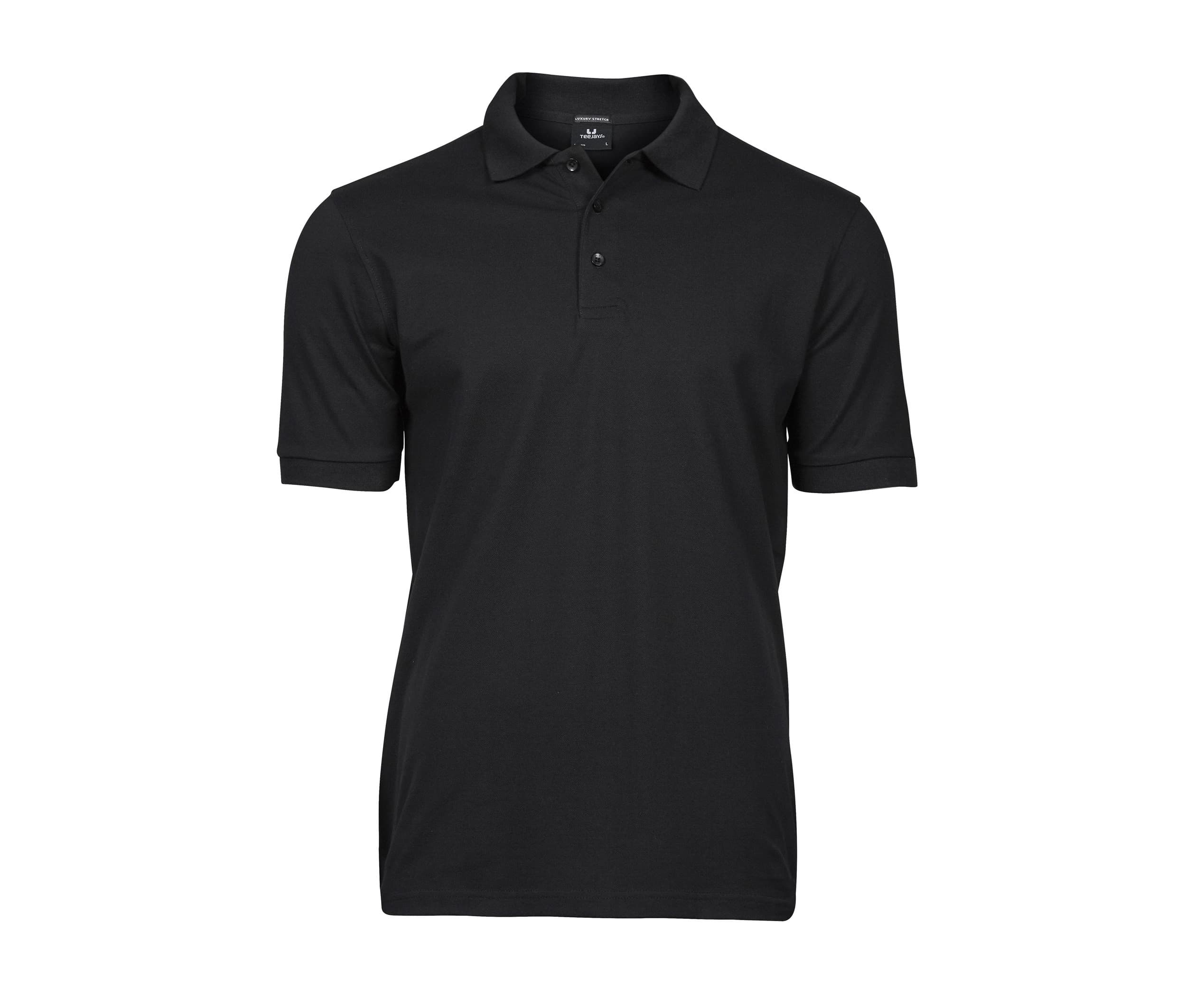 LUXURY STRETCH POLO coloris Noir
