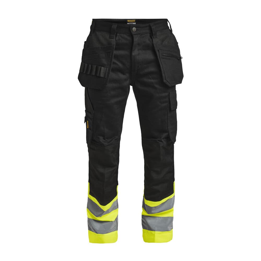 Jobman 2277 Hv Trousers Hp coloris Noir / Jaune