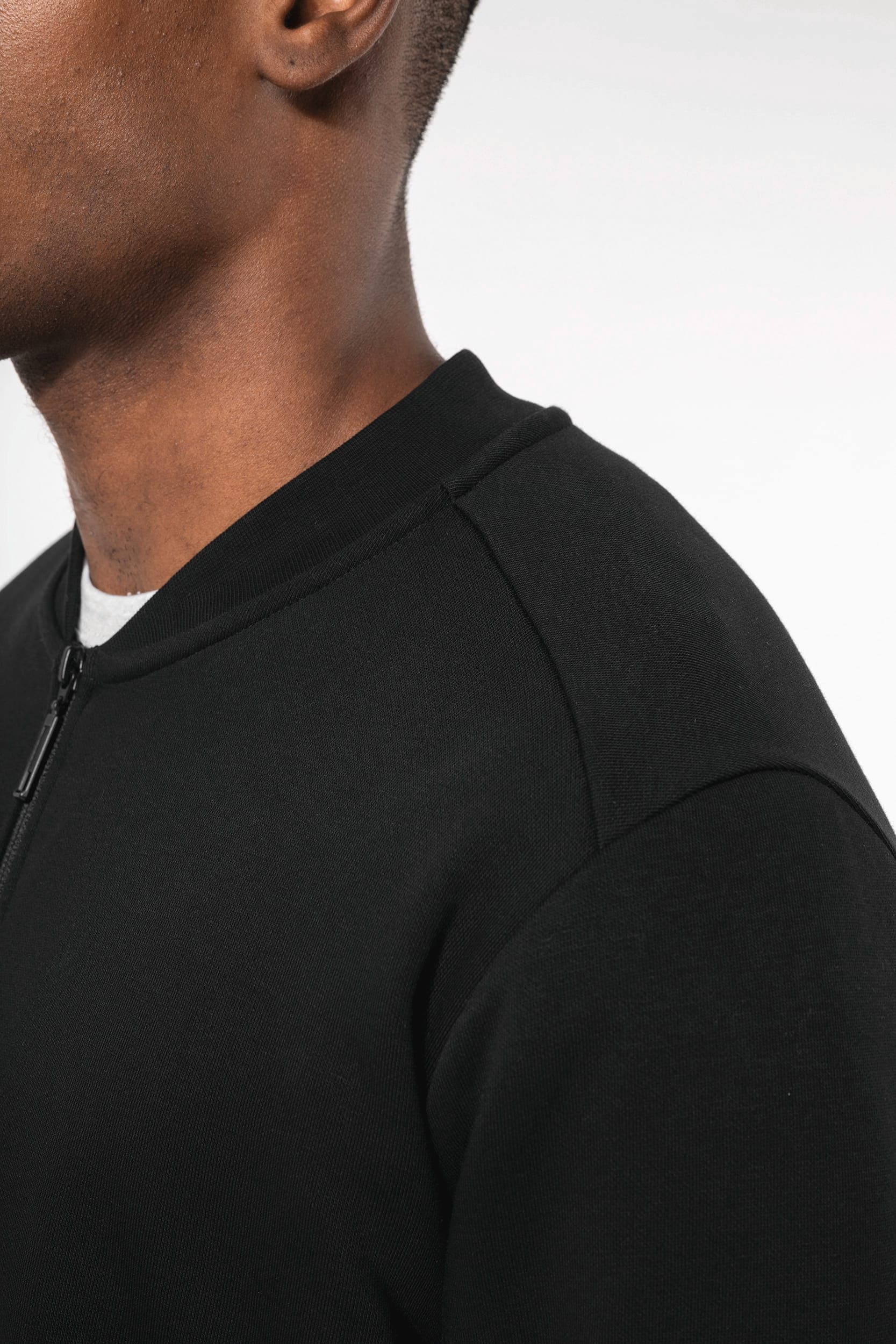 Veste molleton zippée homme en situation