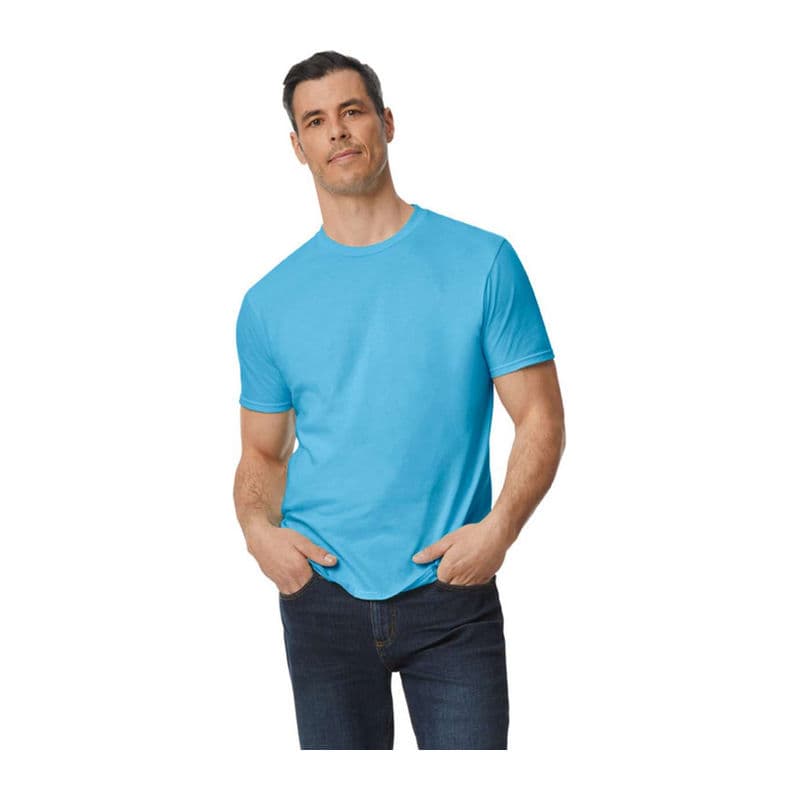 Softstyle® Adult T-Shirt coloris Bleu layette