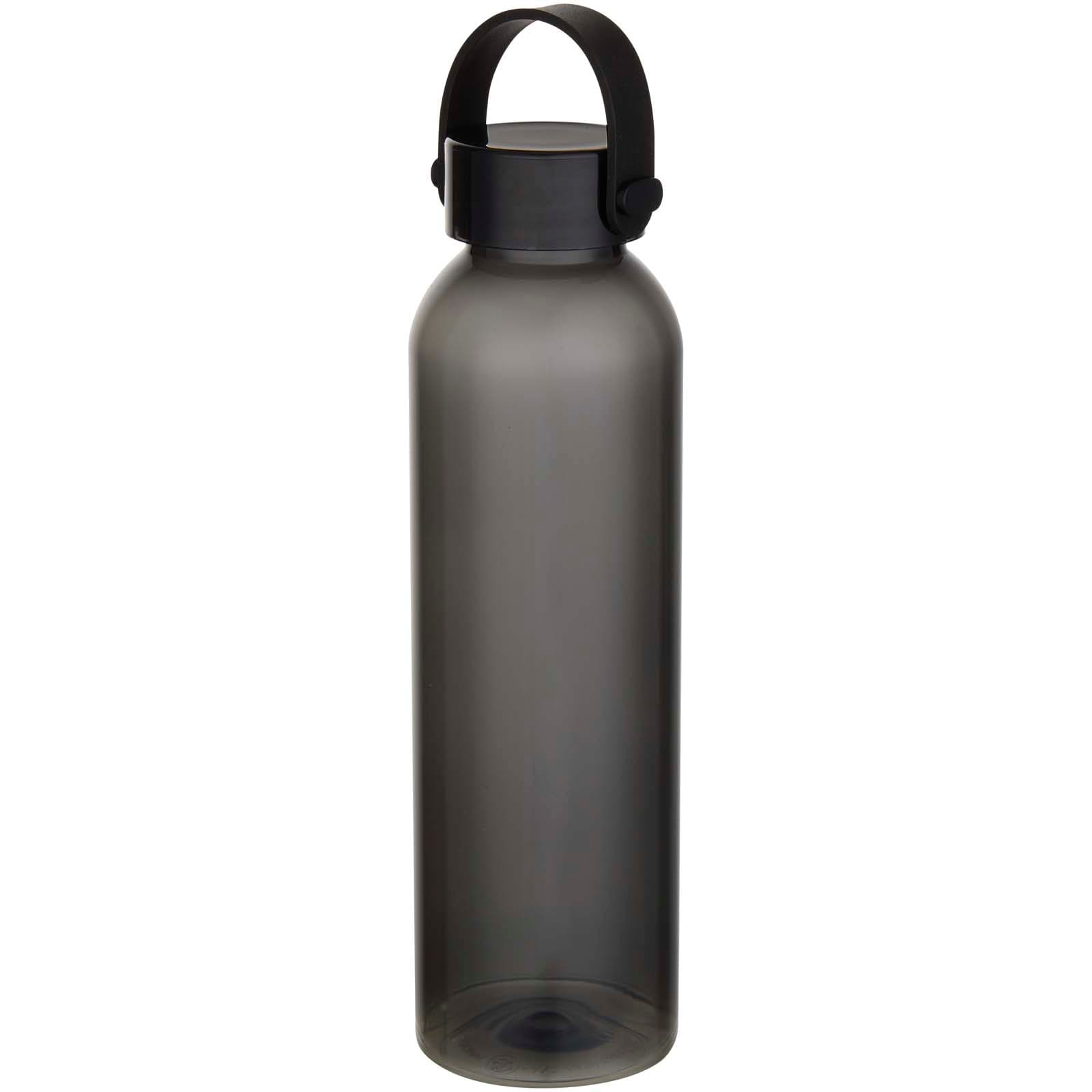Bouteille d’eau Alti de 630 ml en plastique recyclé certifié RCS  coloris Noir