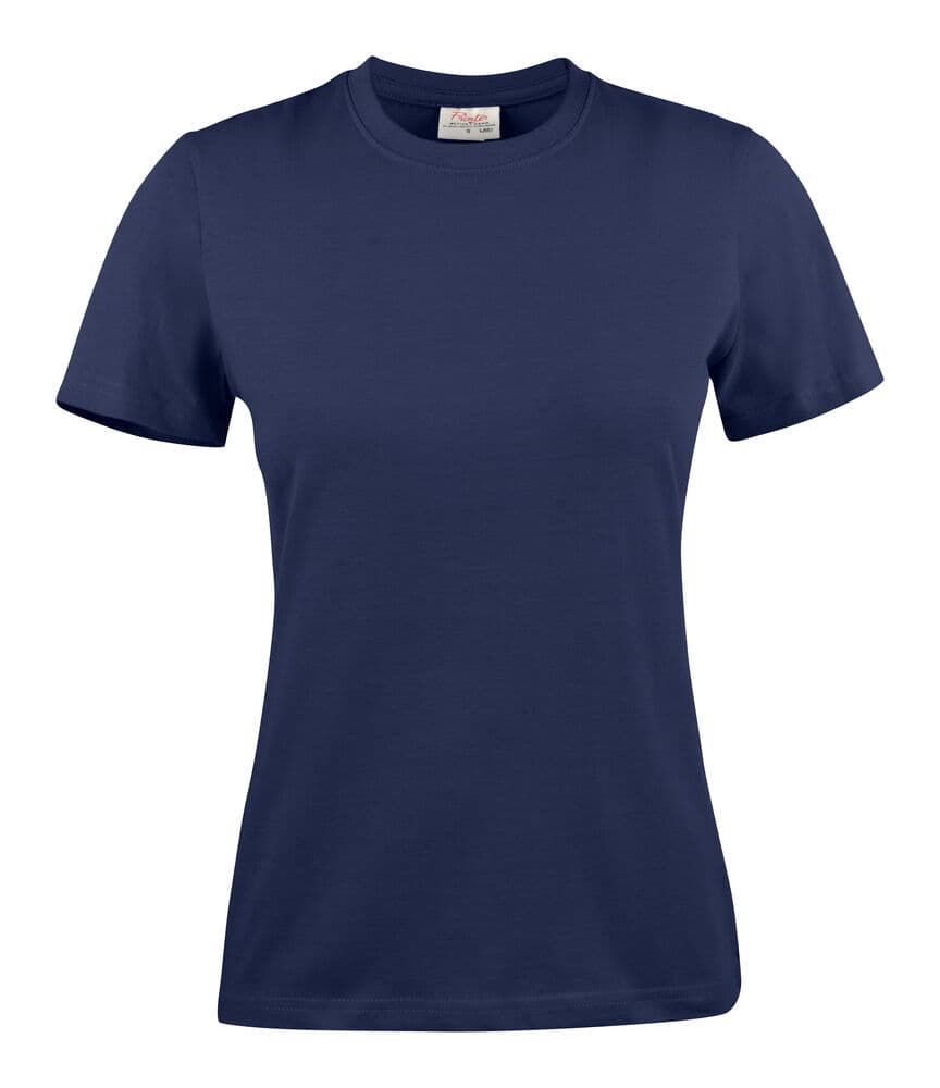Light  T-Shirt Dames coloris Marine foncé