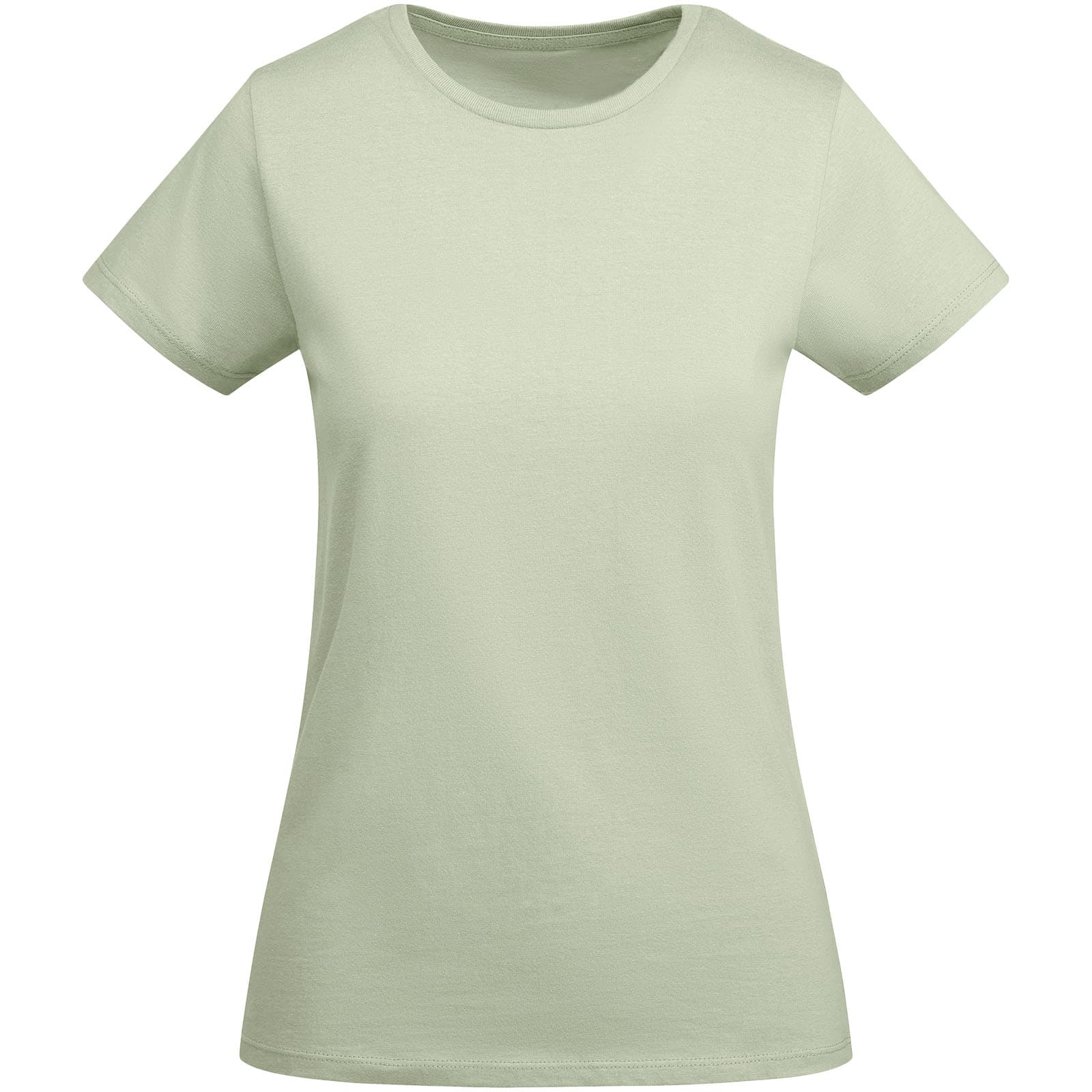 T-shirt de 175 g/m² Breda en coton organique à manches courtes pour femme coloris Vert brume