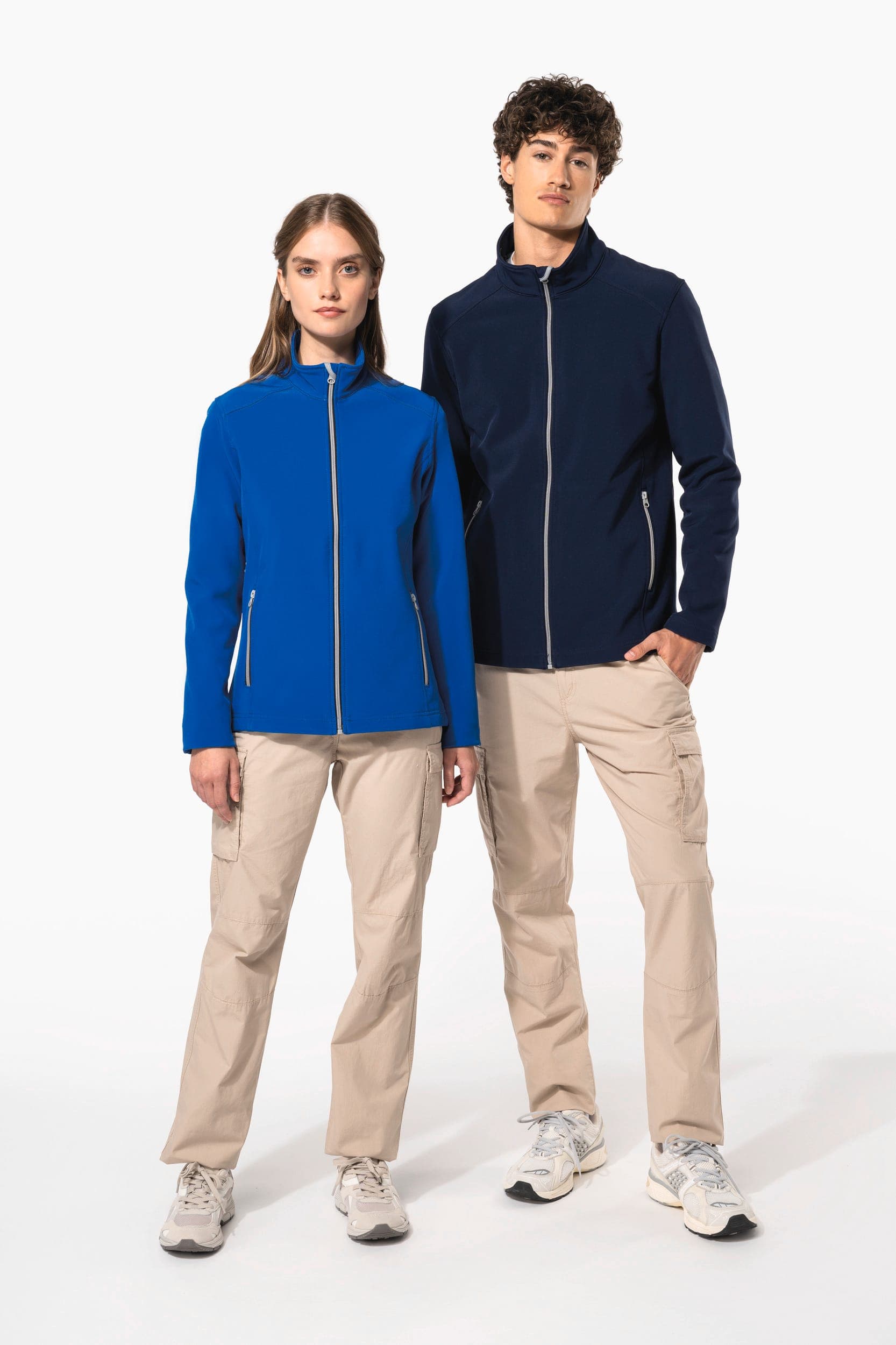 Veste Softshell 2 couches femme en situation