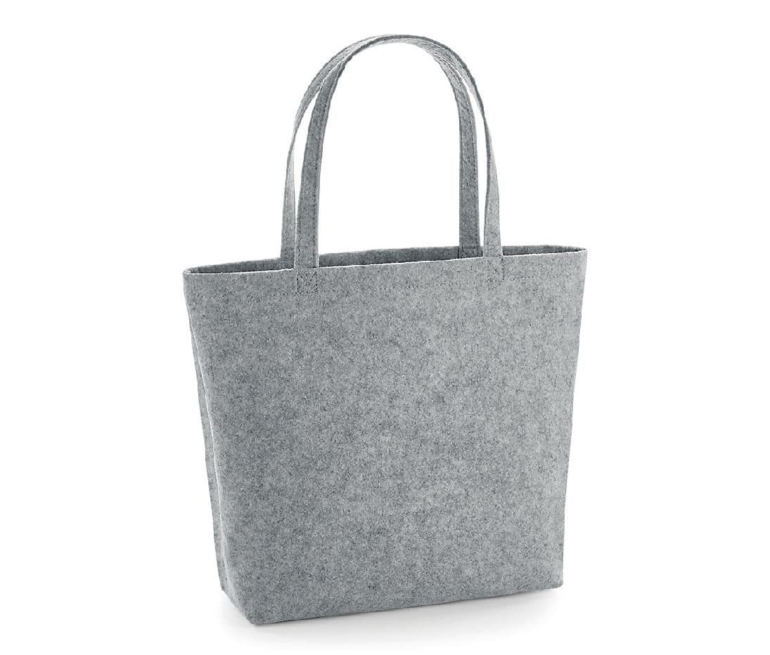 FELT SHOPPER coloris Gris chiné