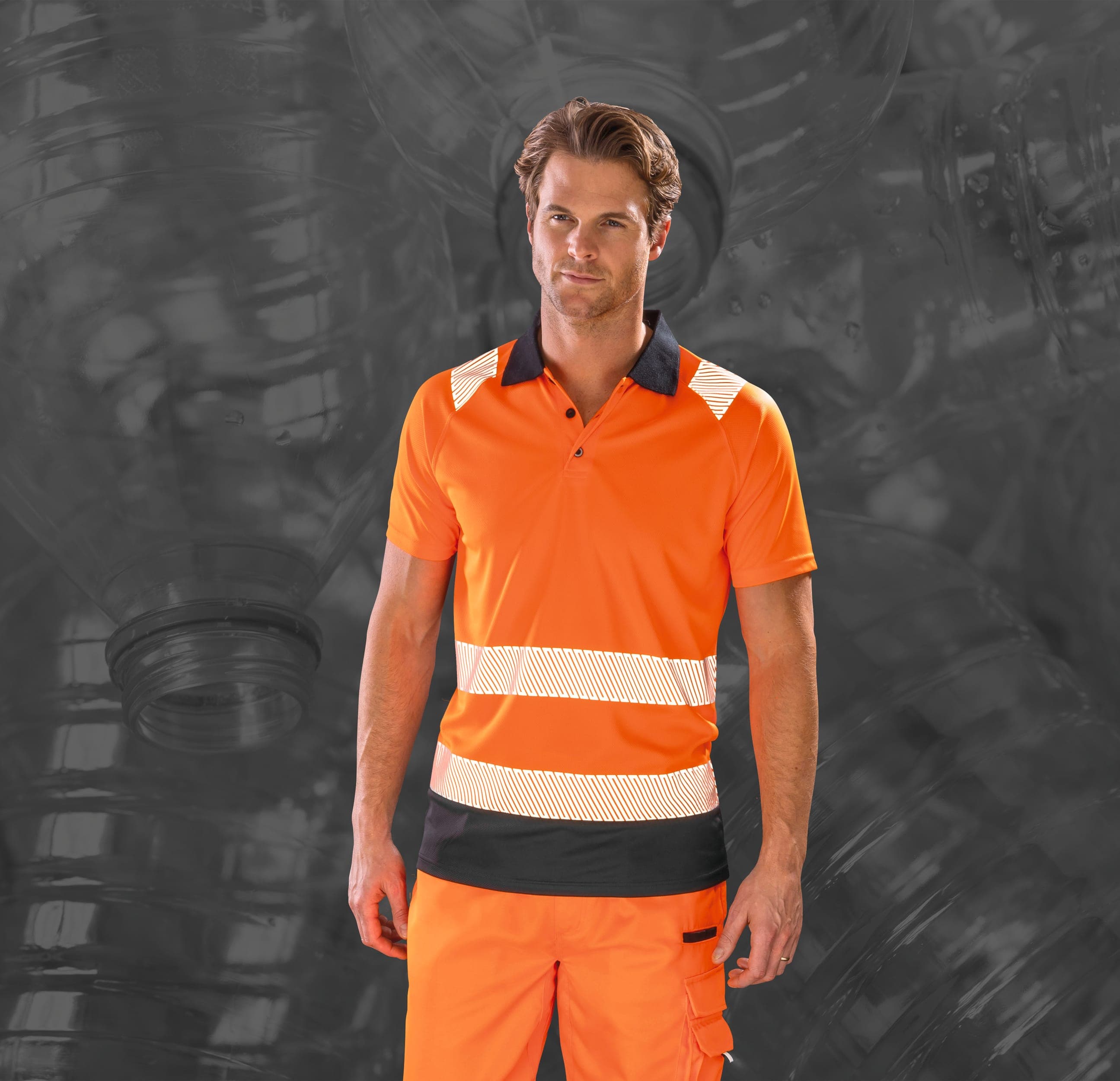 RECYCLED SAFETY POLO SHIRT