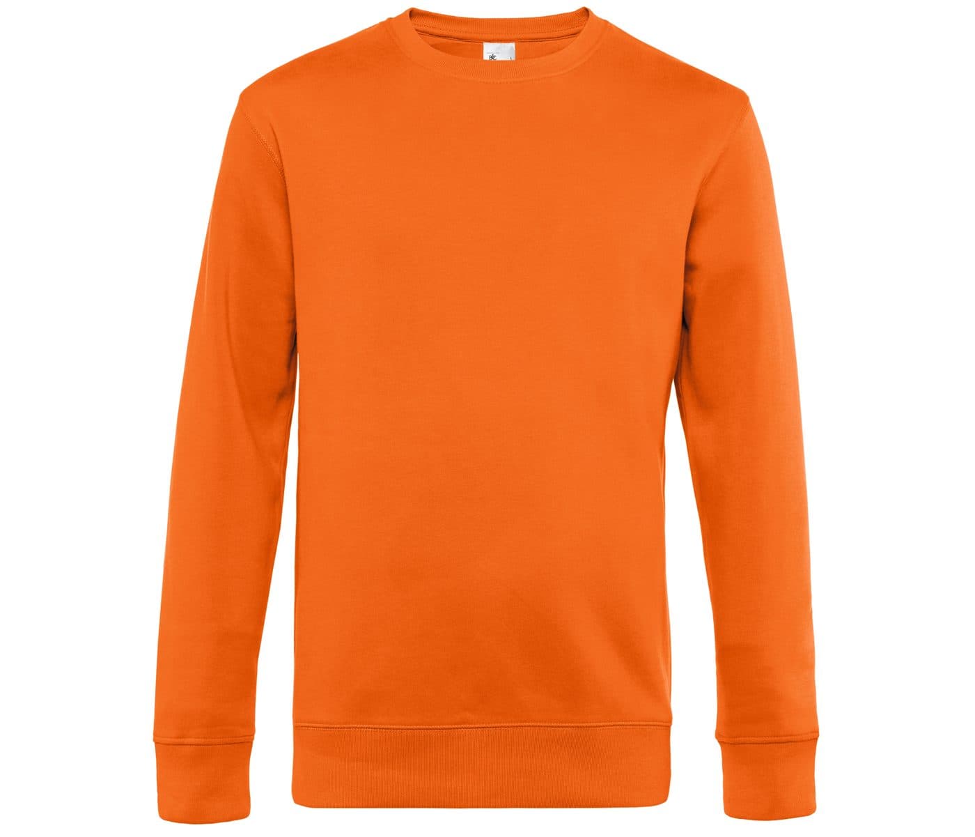 B&C KING CREW NECK coloris Orange pur