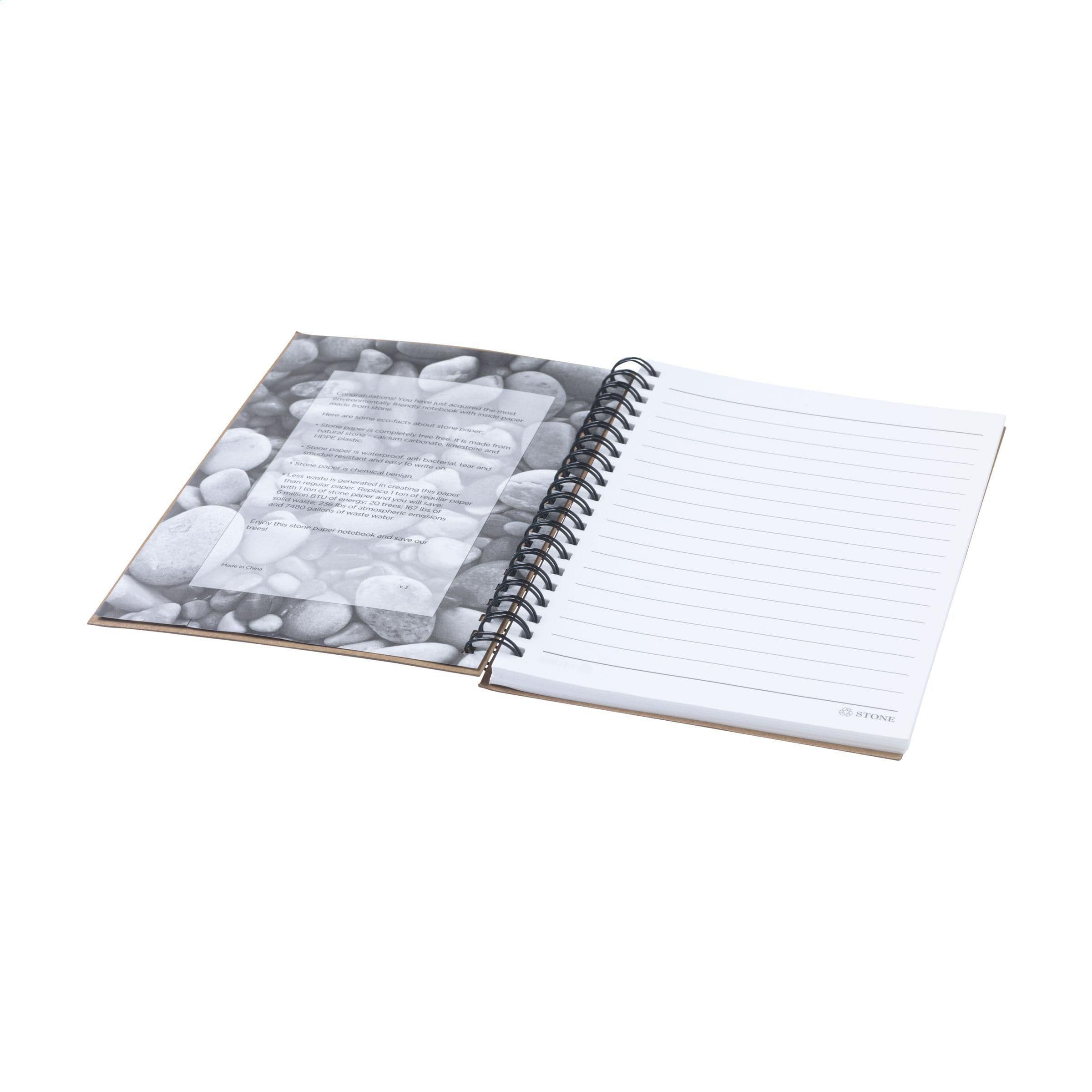 Carnet de notes StonePaper en situation