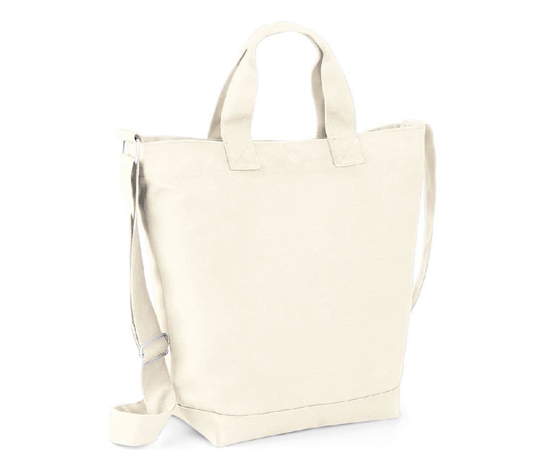 CANVAS DAY BAG coloris Naturel