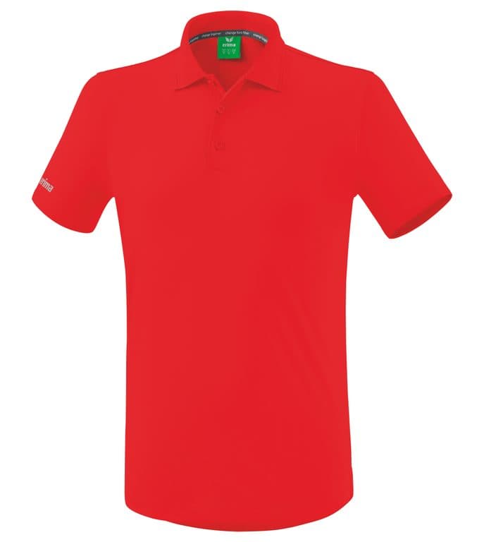 Polo fonctionnel coloris Rouge