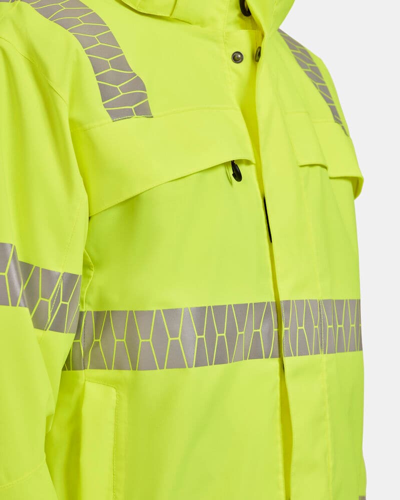 Jobman 2235 Winter Trousers Hi-Vis en situation
