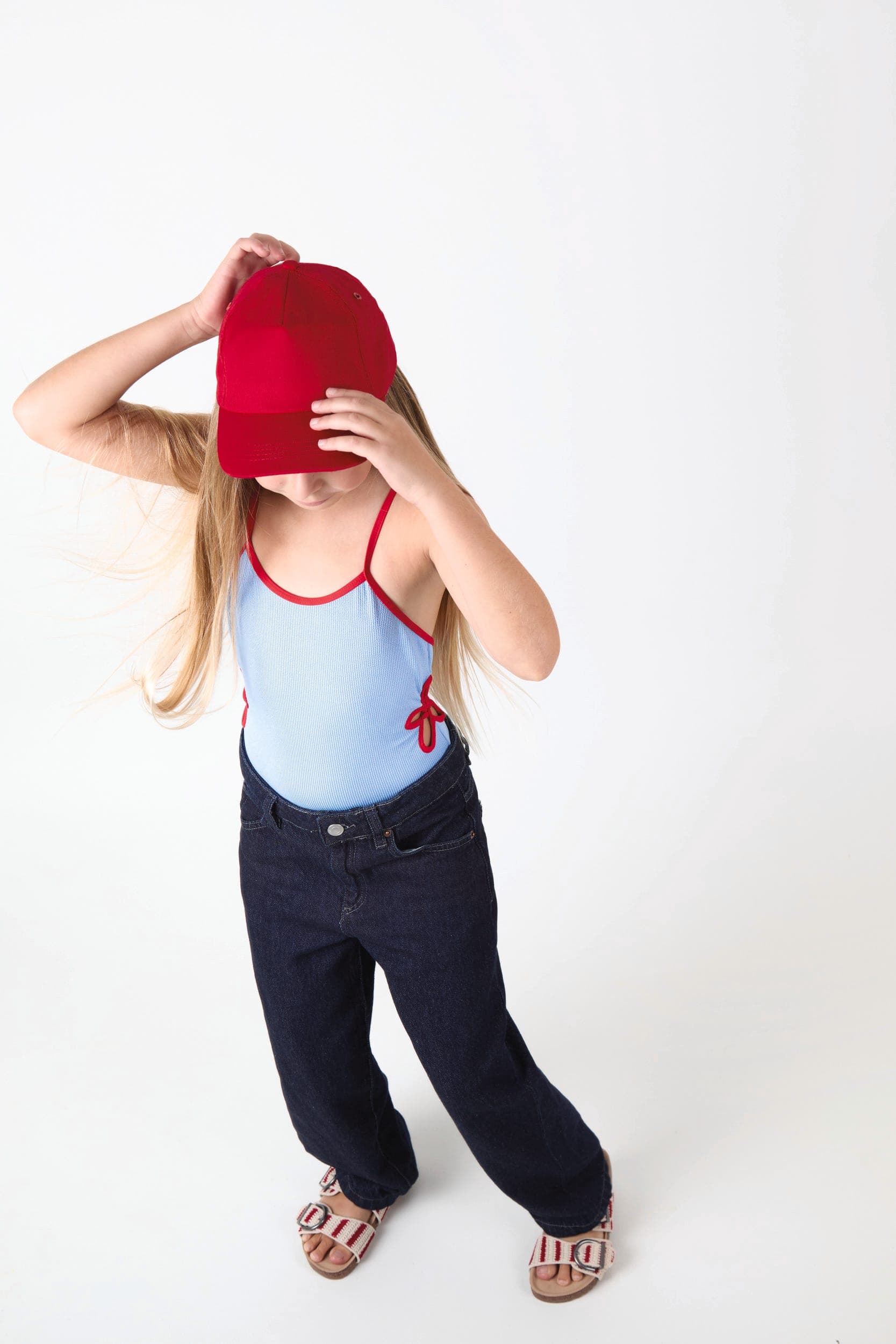 First kids - Casquette enfant 5 panneaux en situation