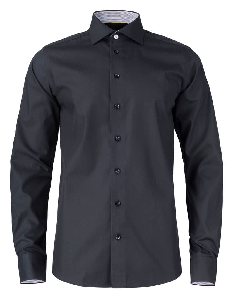 Yellow Bow 51  Chemise Coupe Slim Hommes coloris Noir