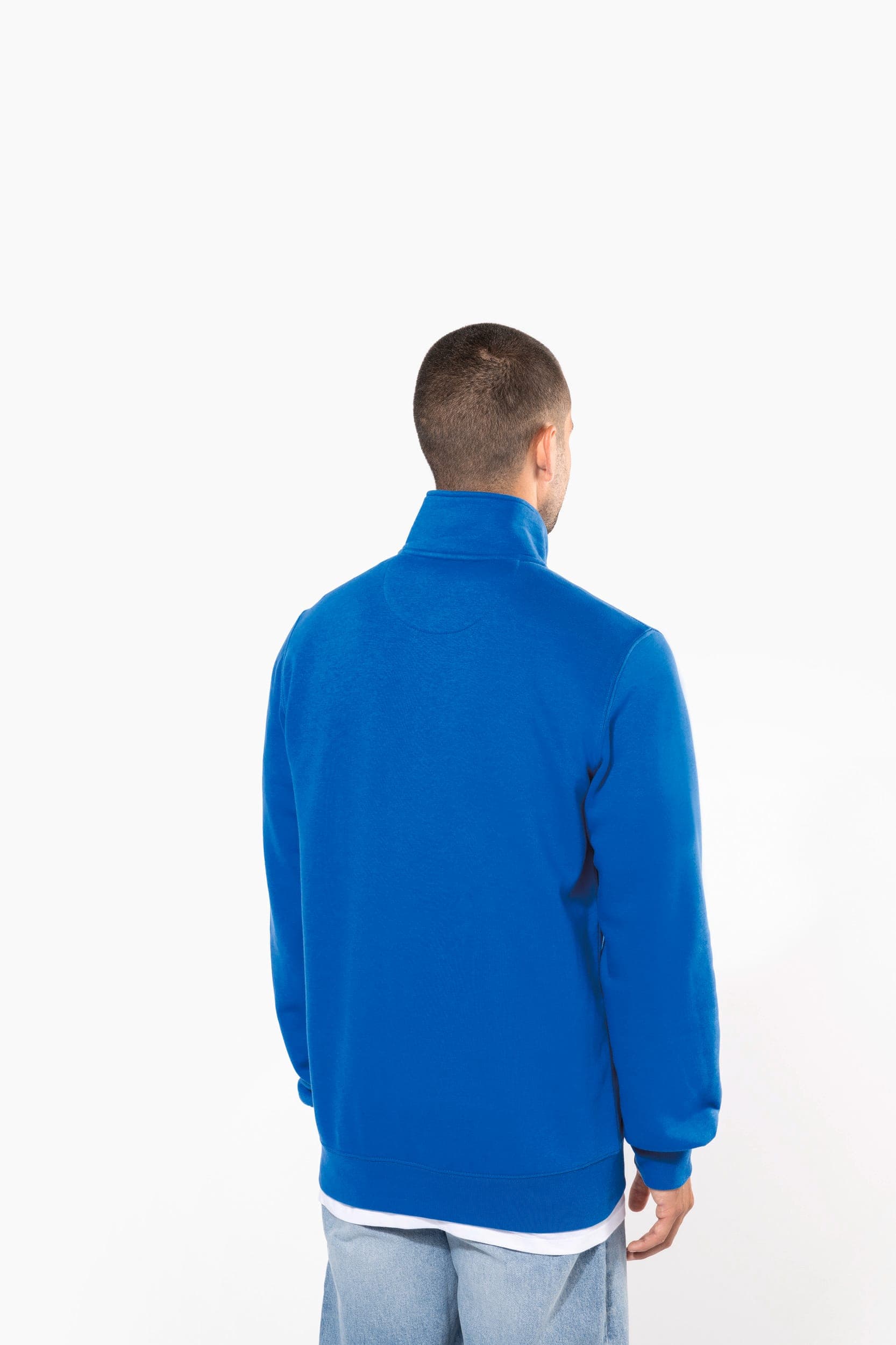 Veste molleton gratté homme en situation