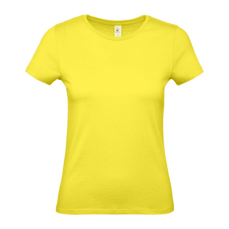 B&C #E150 WOMEN T-SHIRT coloris Jaune solaire