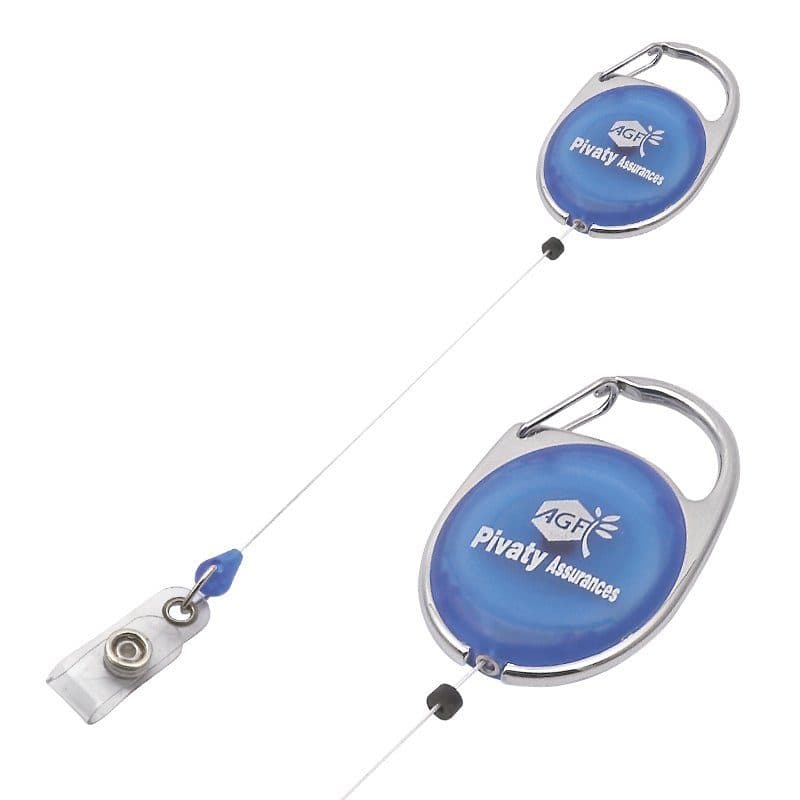 BADGE : PORTE-BADGE EXTENSIBLE en situation