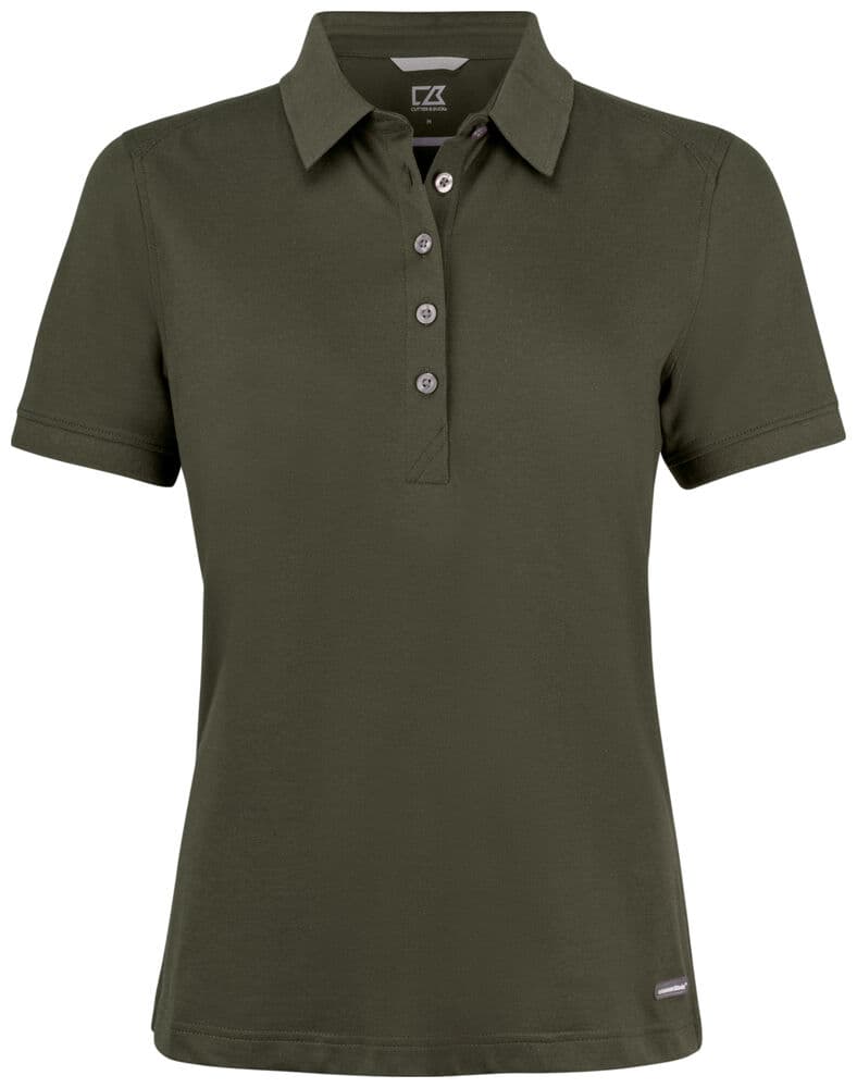Polo Cutter & Buck Advantage femme coloris Vert lierre