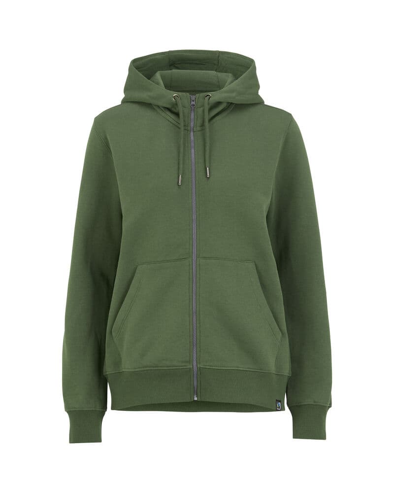 KEY FZ HOOD FEMME coloris Vert foncé