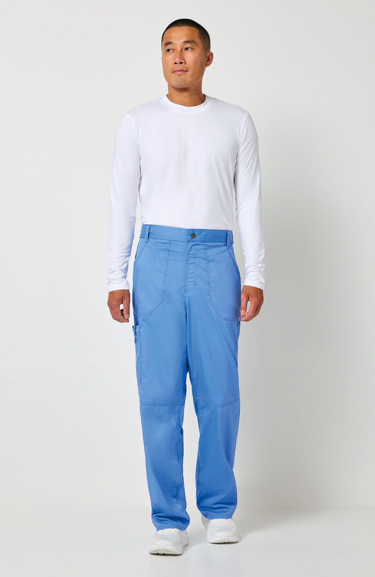 Pantalon cargo à braguette homme en situation