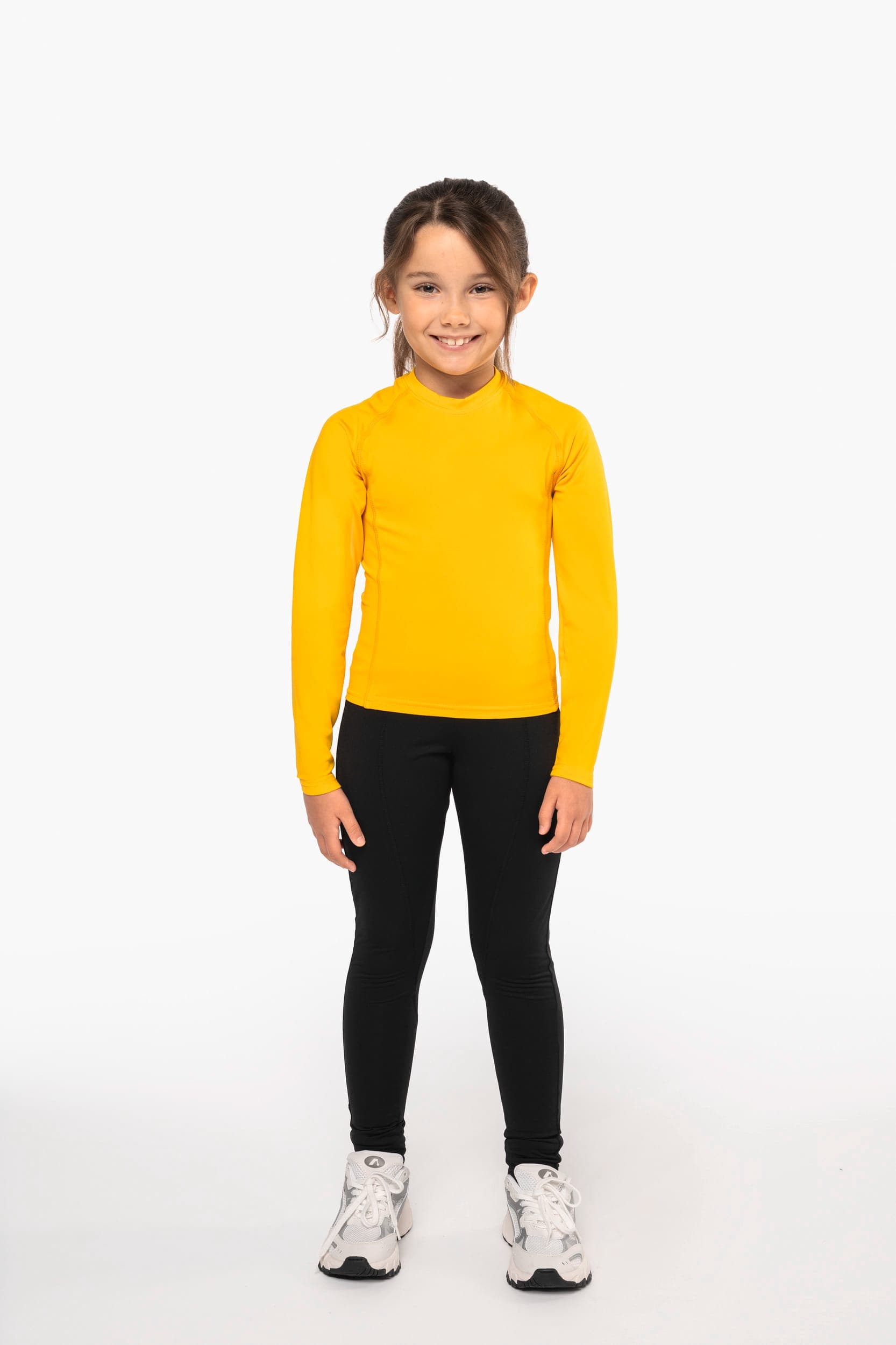 Collant sous-vêtement sport enfant en situation