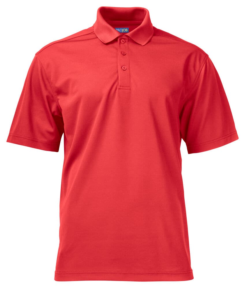 2040 POLO POLYESTER coloris Rouge