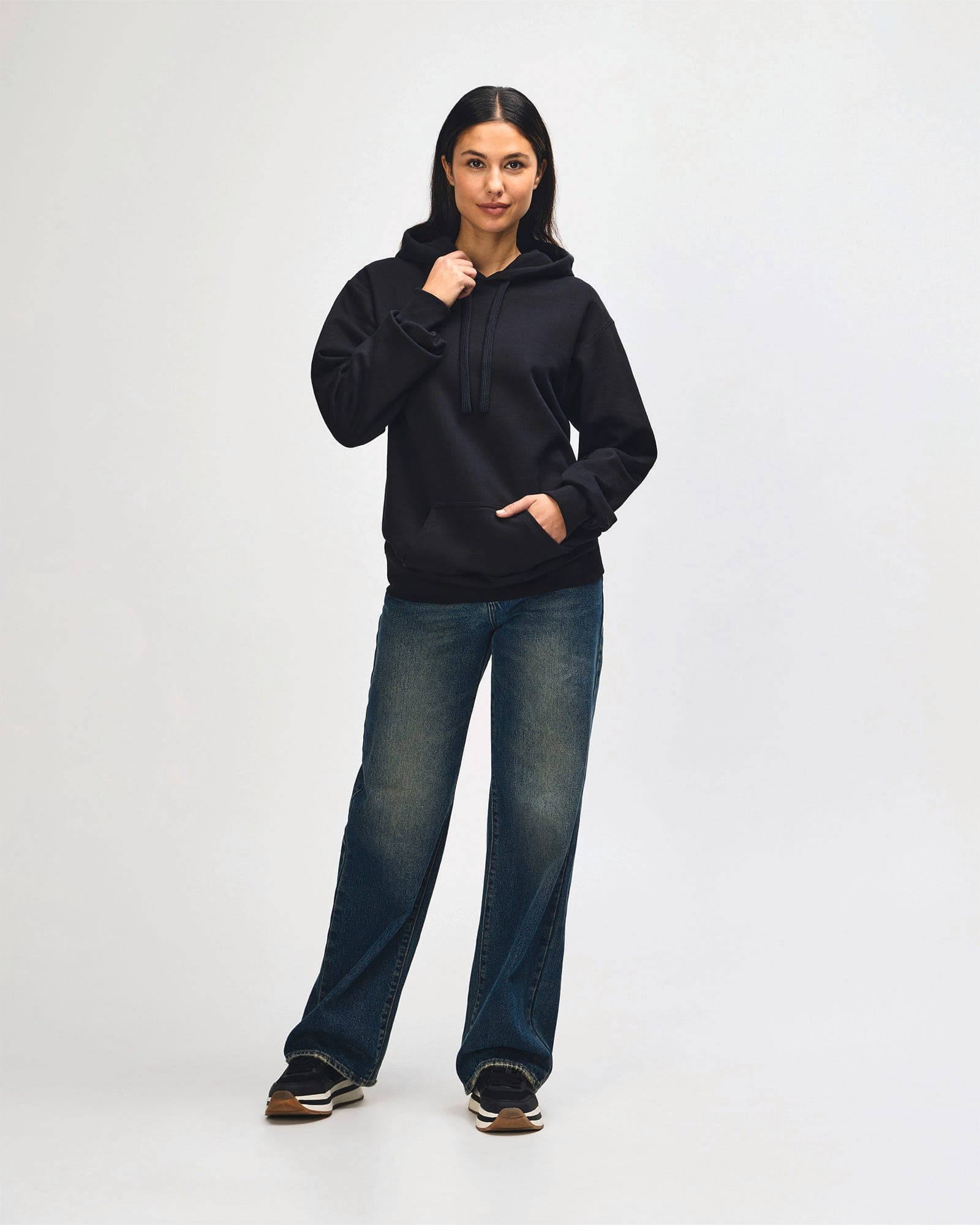 Sweat-shirt adulte à capuche Hammer en situation
