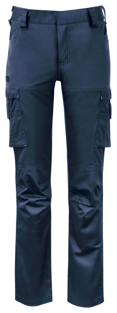 2553 PANTALON STRETCH FEMME AVEC POCHES GENOUILLÈRES