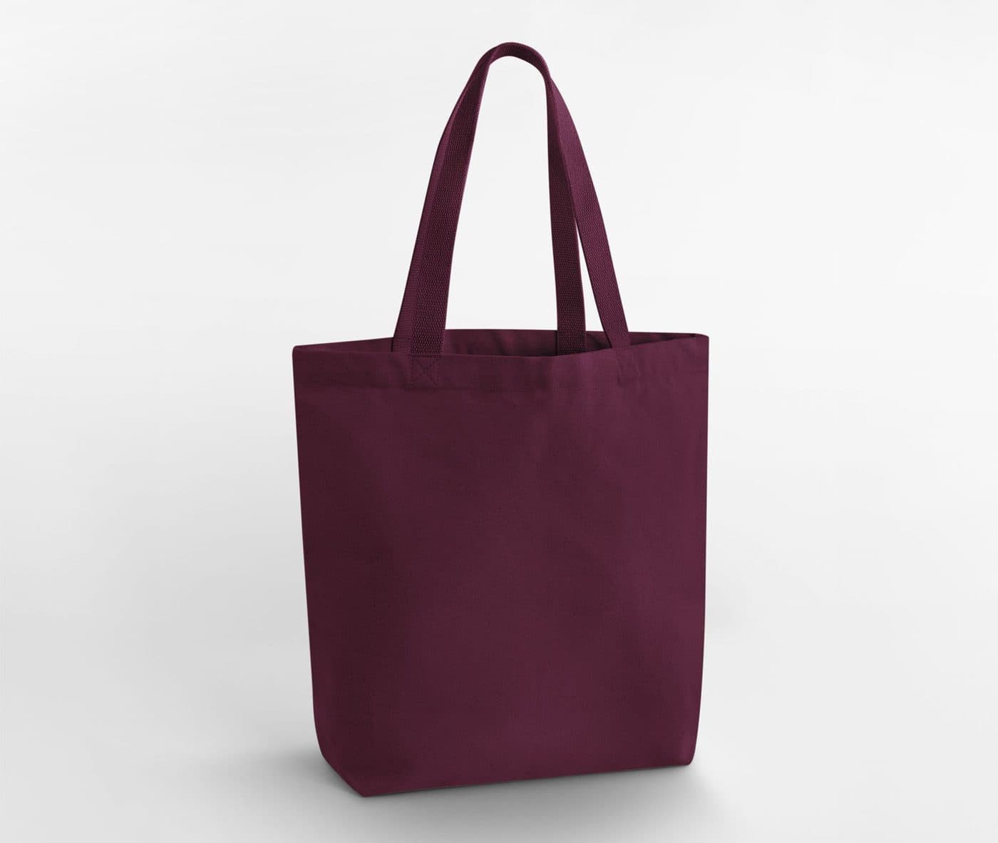 HEAVYWEIGHT CANVAS TOTE BAG coloris Bordeaux