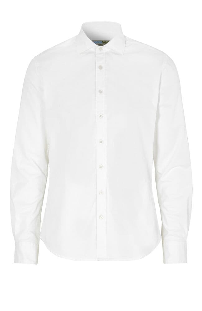 CHEMISE TWILL COUPE SLIM HOMME - CERTIFIÉ GOTS
