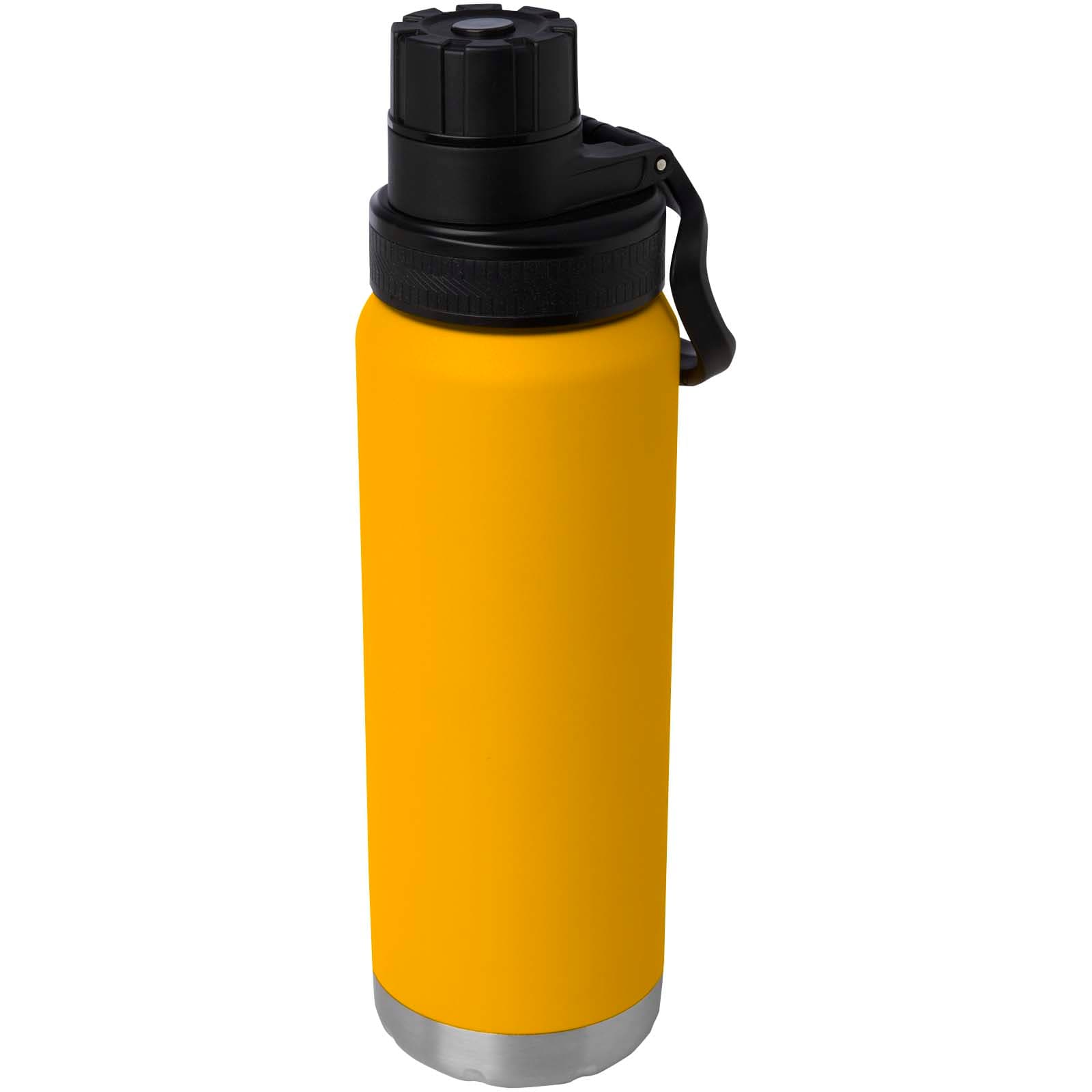 Bouteille avec isolation sous vide Fortis de 700 ml en cuivre et acier inoxydable recyclé certifié RCS (compatible avec les b coloris Ocre