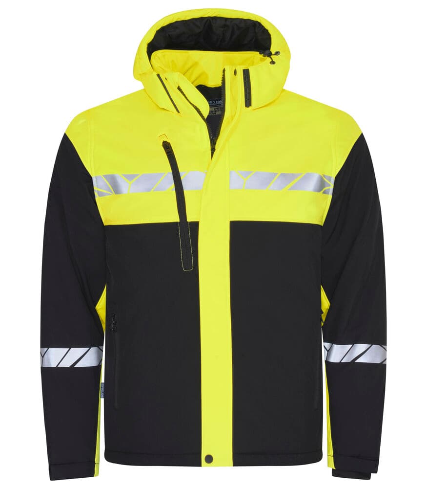 7415 VESTE DE PLUIE DOUBLÉE coloris Noir / Jaune