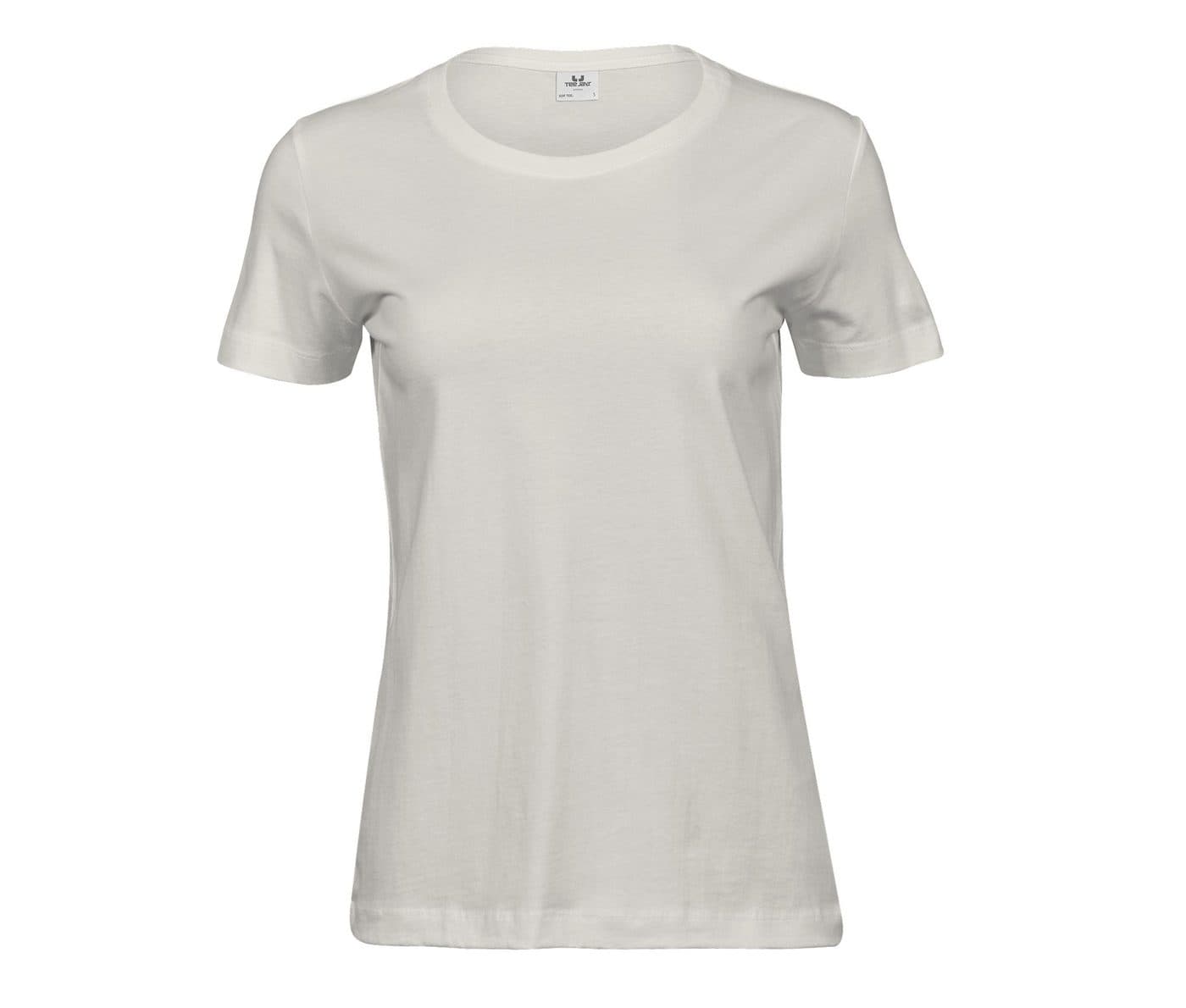 LADIES SOF TEE coloris Gris ciment