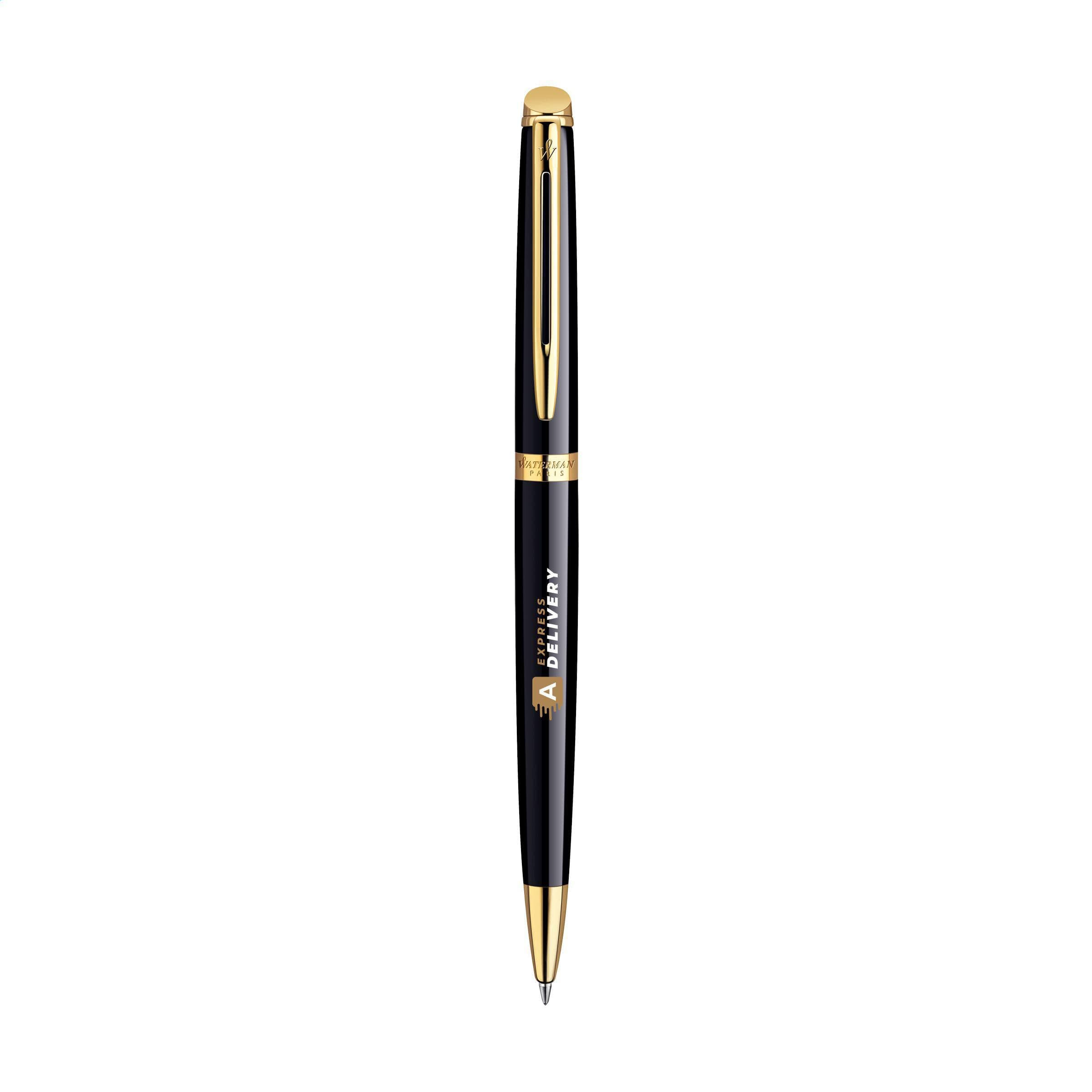 Waterman Hémisphère Stylo à bille noir - encre bleue en situation
