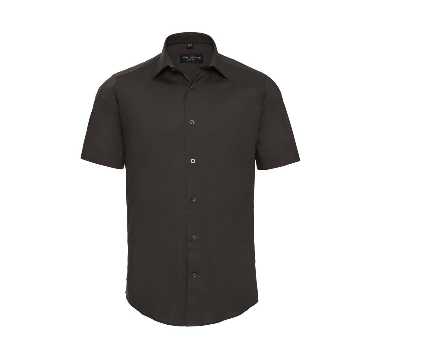 MEN'S SHORT SLEEVE FITTED STRETCH SHIRT