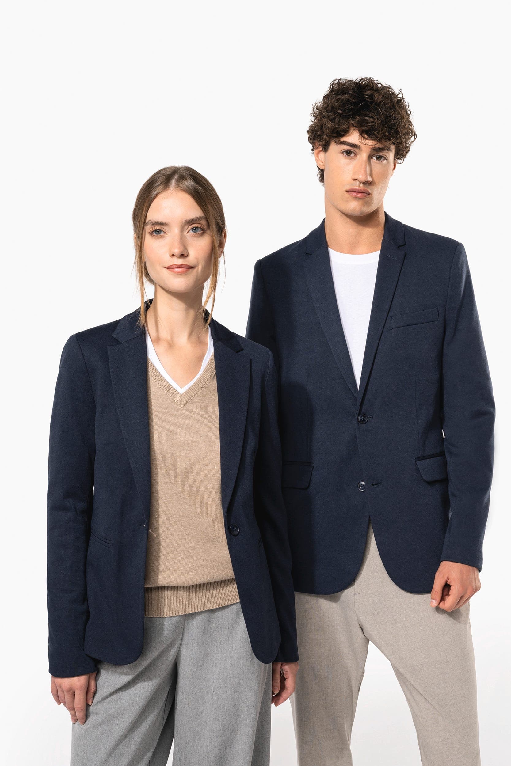 Veste maille homme en situation